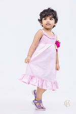  Soft blush‑pink dress - 4