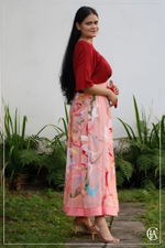 Blush Canvas Skirt - 3