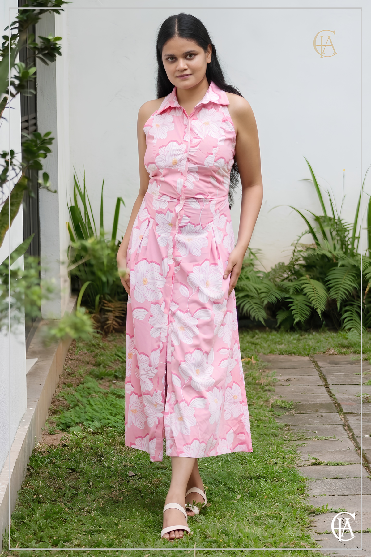 CWD 000020 - Blush Bloom Dress