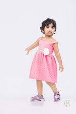 Infant Pink Bloom Dress  - 1