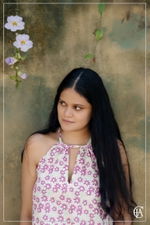 Lavender Aster Flow Dress  - 2
