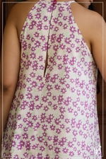 Lavender Aster Flow Dress  - 4