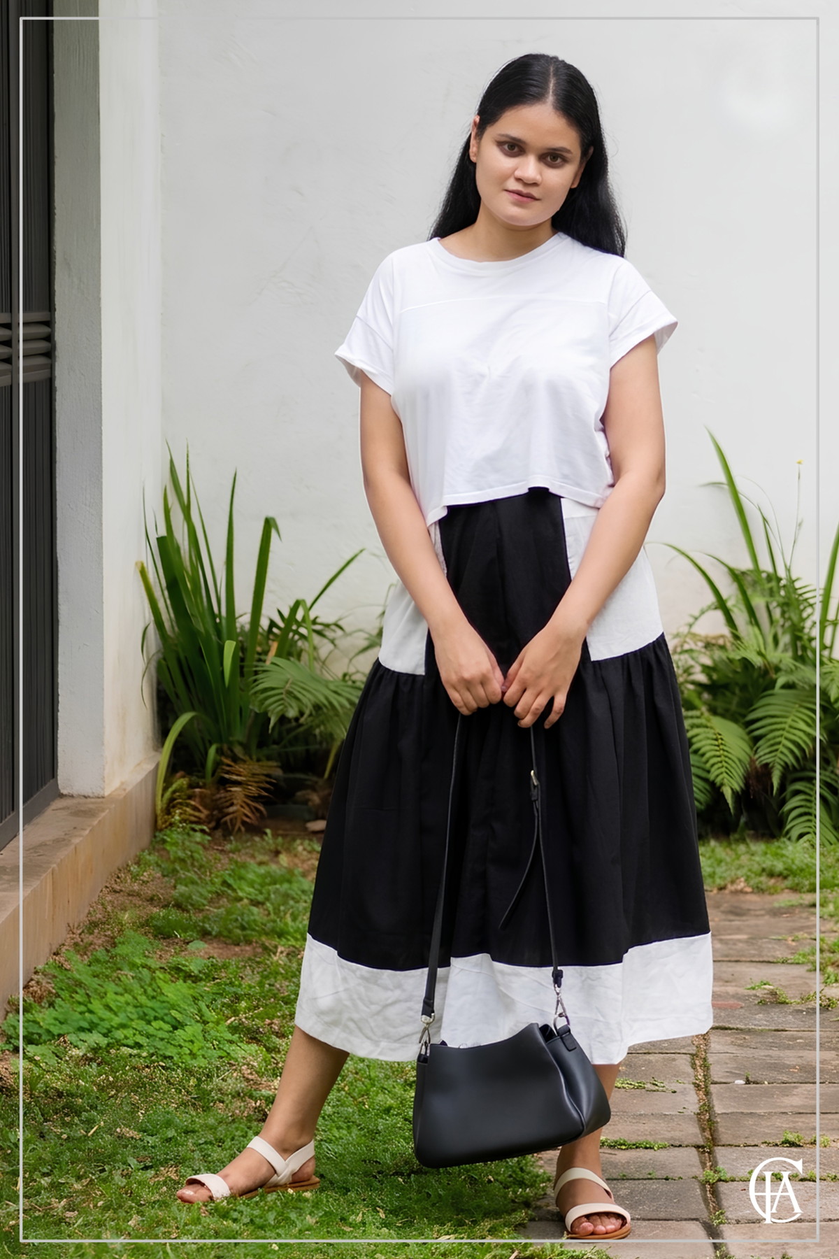 Monochrome Muse Skirt