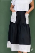 Monochrome Muse Skirt - 4