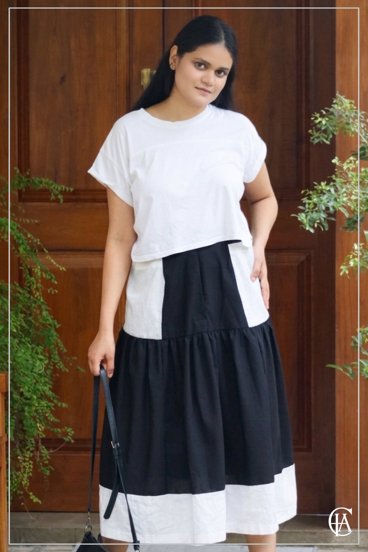 Monochrome Muse Skirt