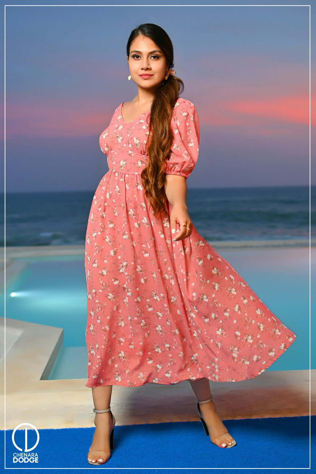SUZIE BACKLESS MAXI DRESS-UK8