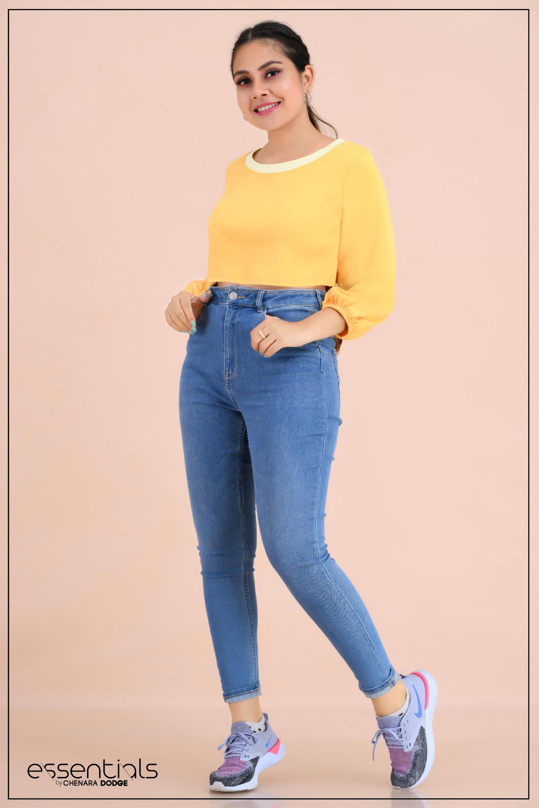 BIANCA CONTRAST KNIT TOP-UK8