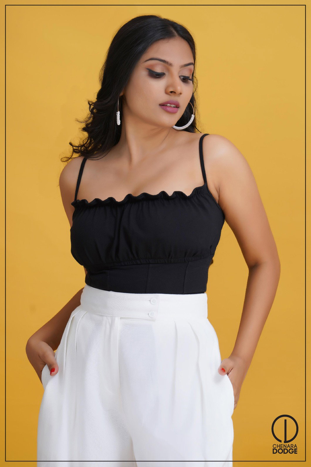 TILLY BUSTIER DETAIL TOP-UK8