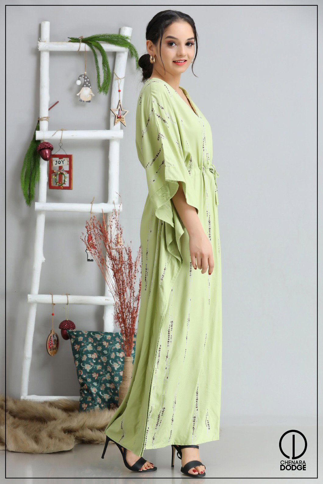 CORA PRINTED CAFTAN-UK10