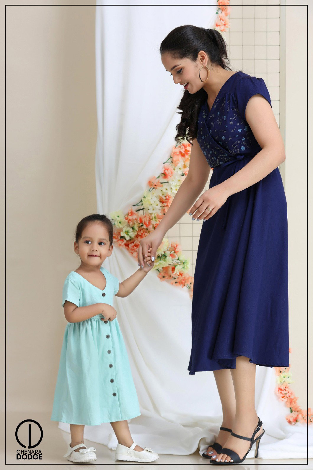 JUDIE BUTTONED KIDS DRESS-1YR