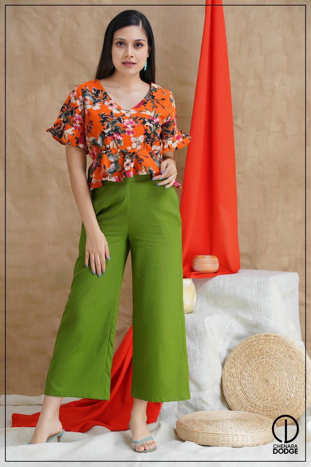CAROL HIGH-WAIST PANT-UK8