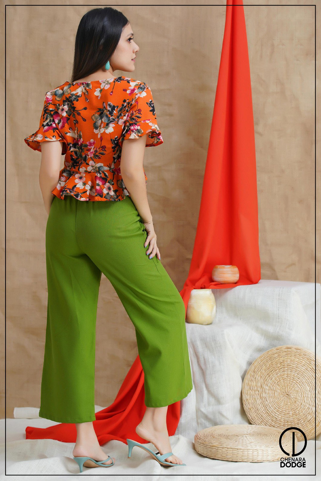 CAROL HIGH-WAIST PANT-UK8