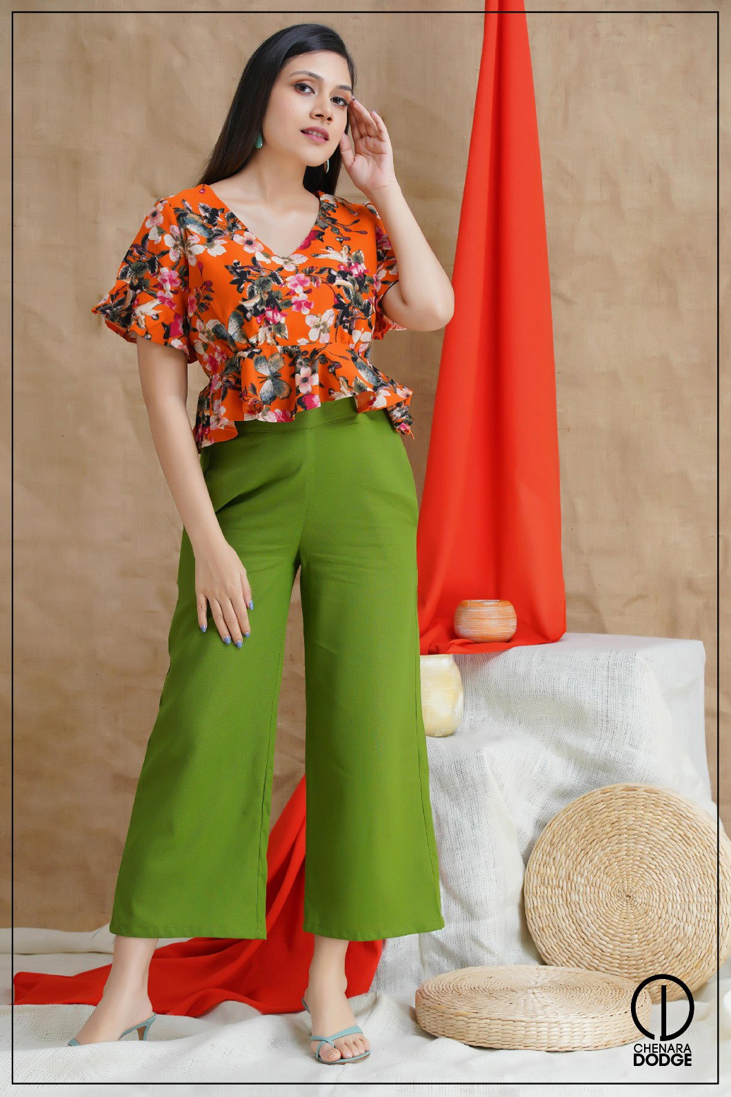 CAROL HIGH-WAIST PANT-UK8