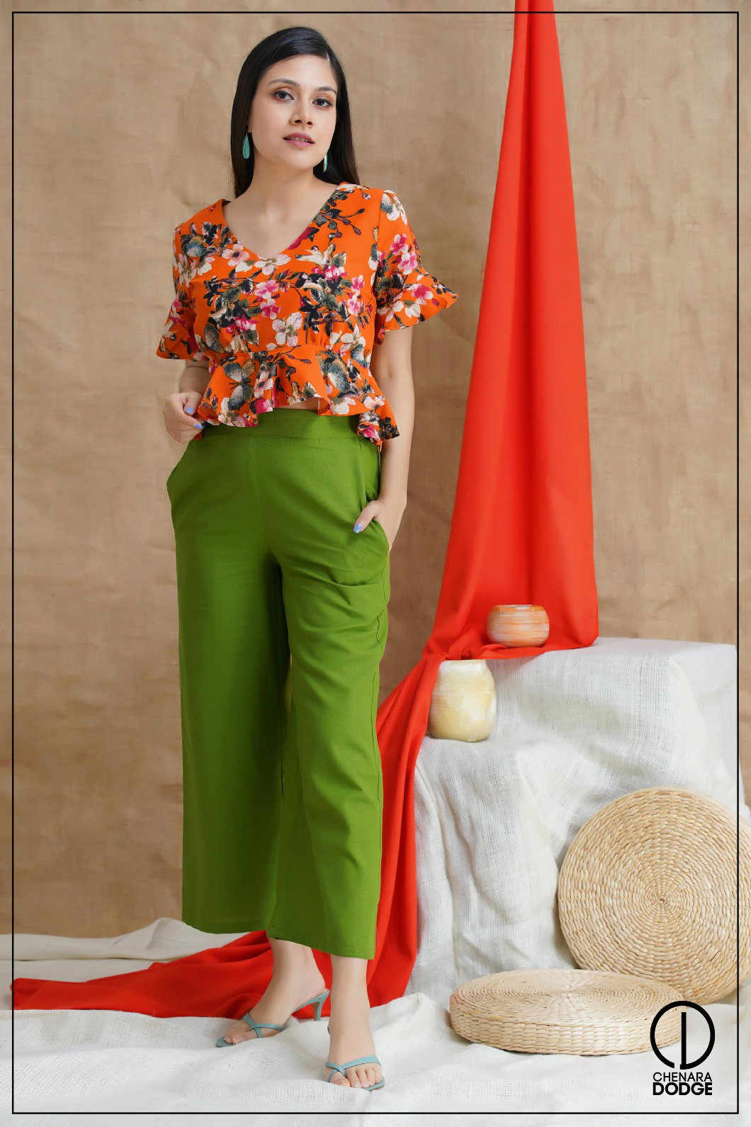 CAROL HIGH-WAIST PANT-UK8
