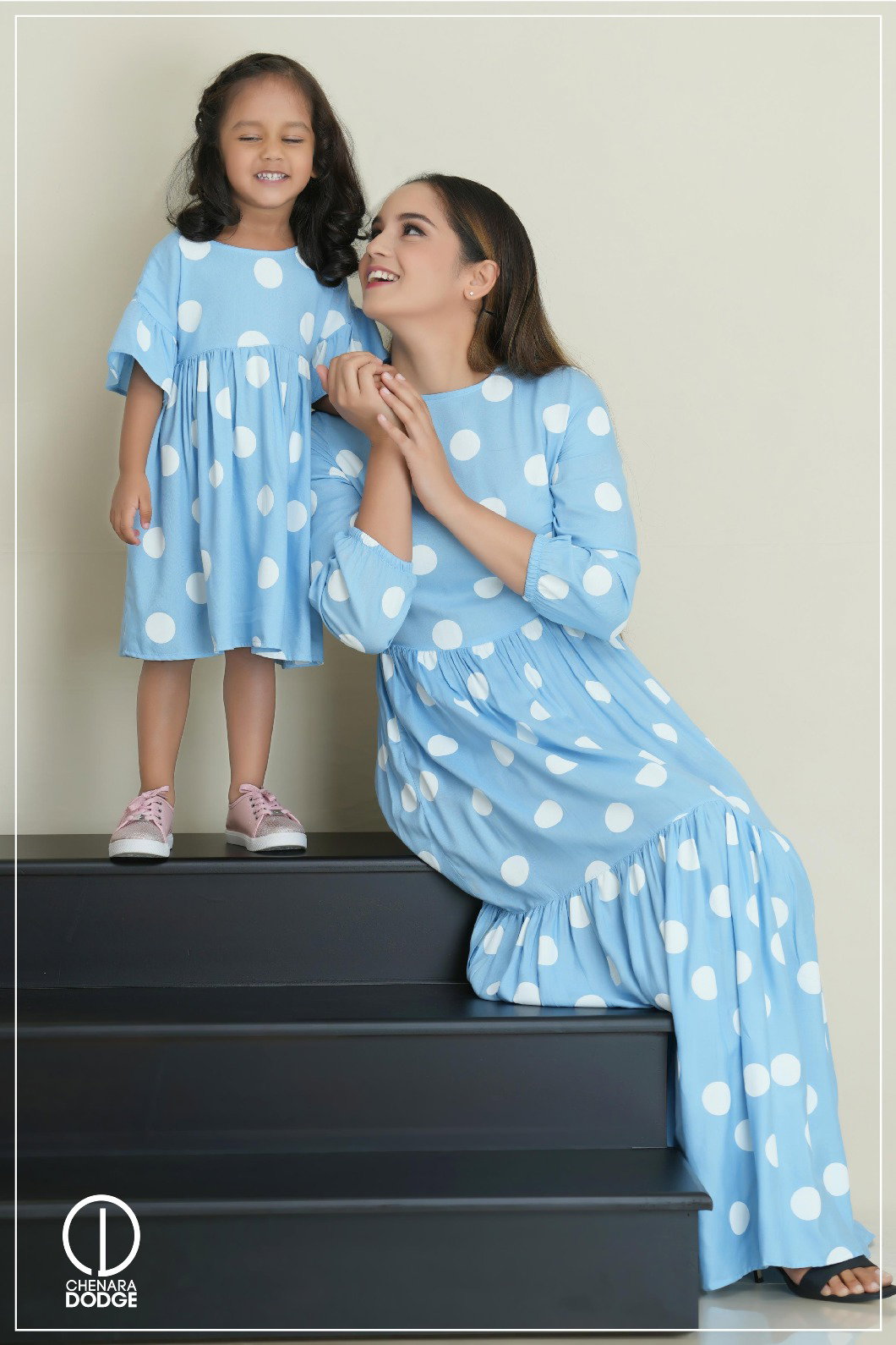 CIERA POLKA-DOT KID’S DRESS-2YR