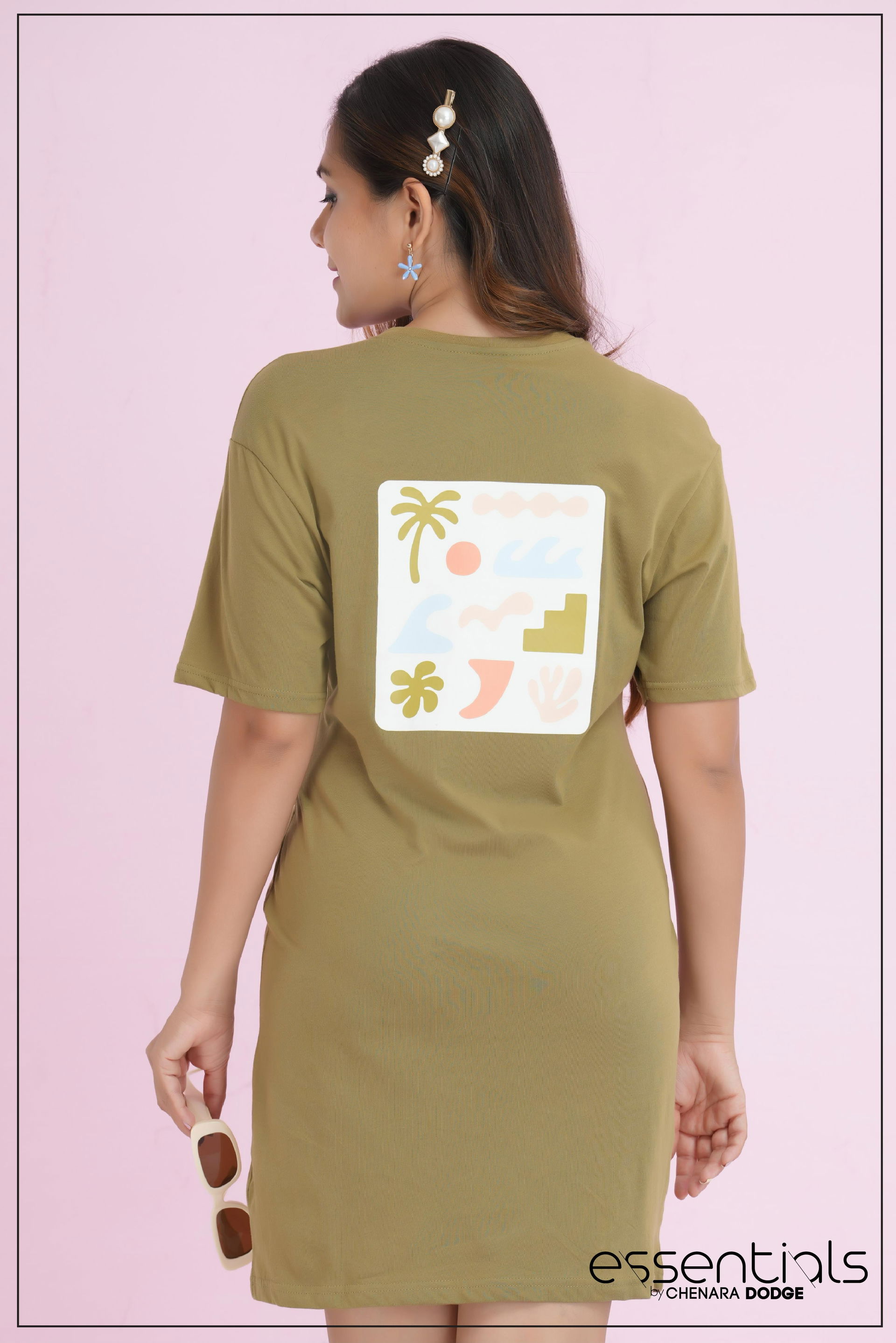 olive green plain
