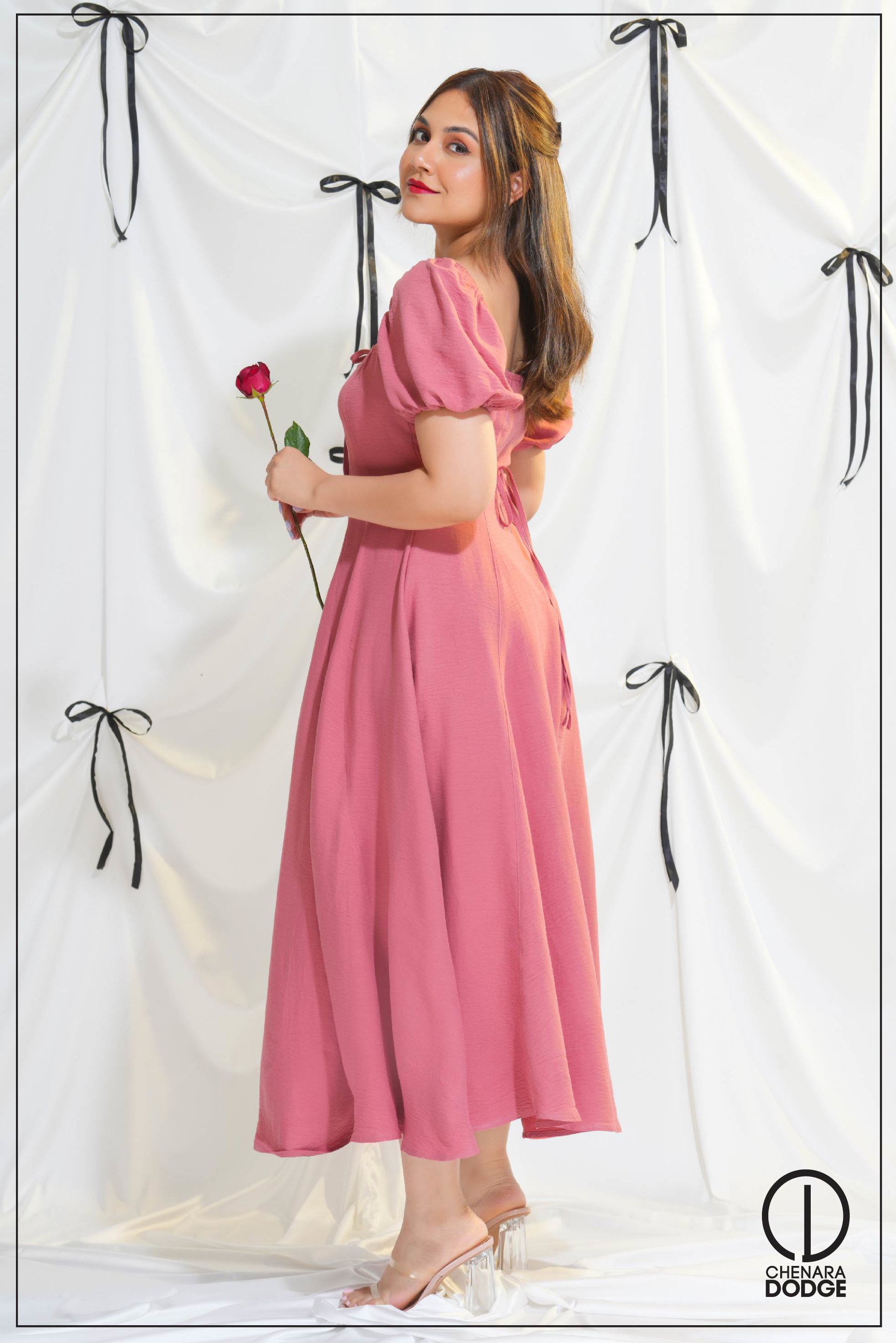AVANI TIE-UP MAXI DRESS