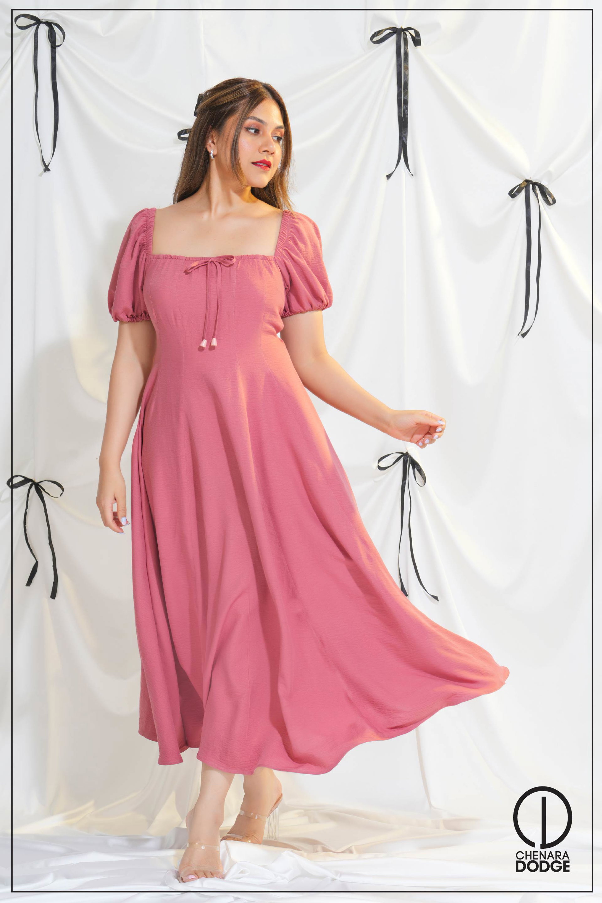 AVANI TIE-UP MAXI DRESS
