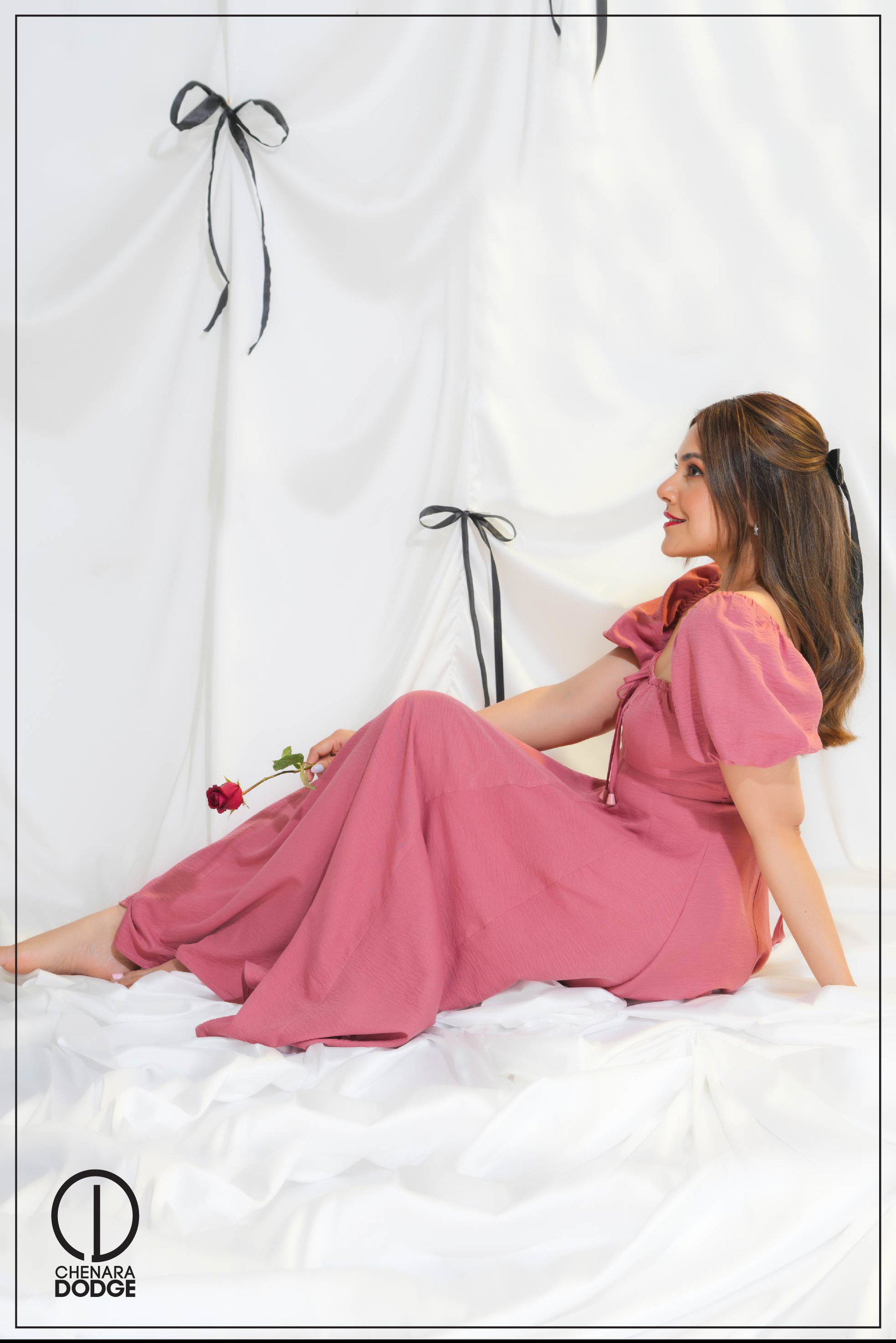 AVANI TIE-UP MAXI DRESS