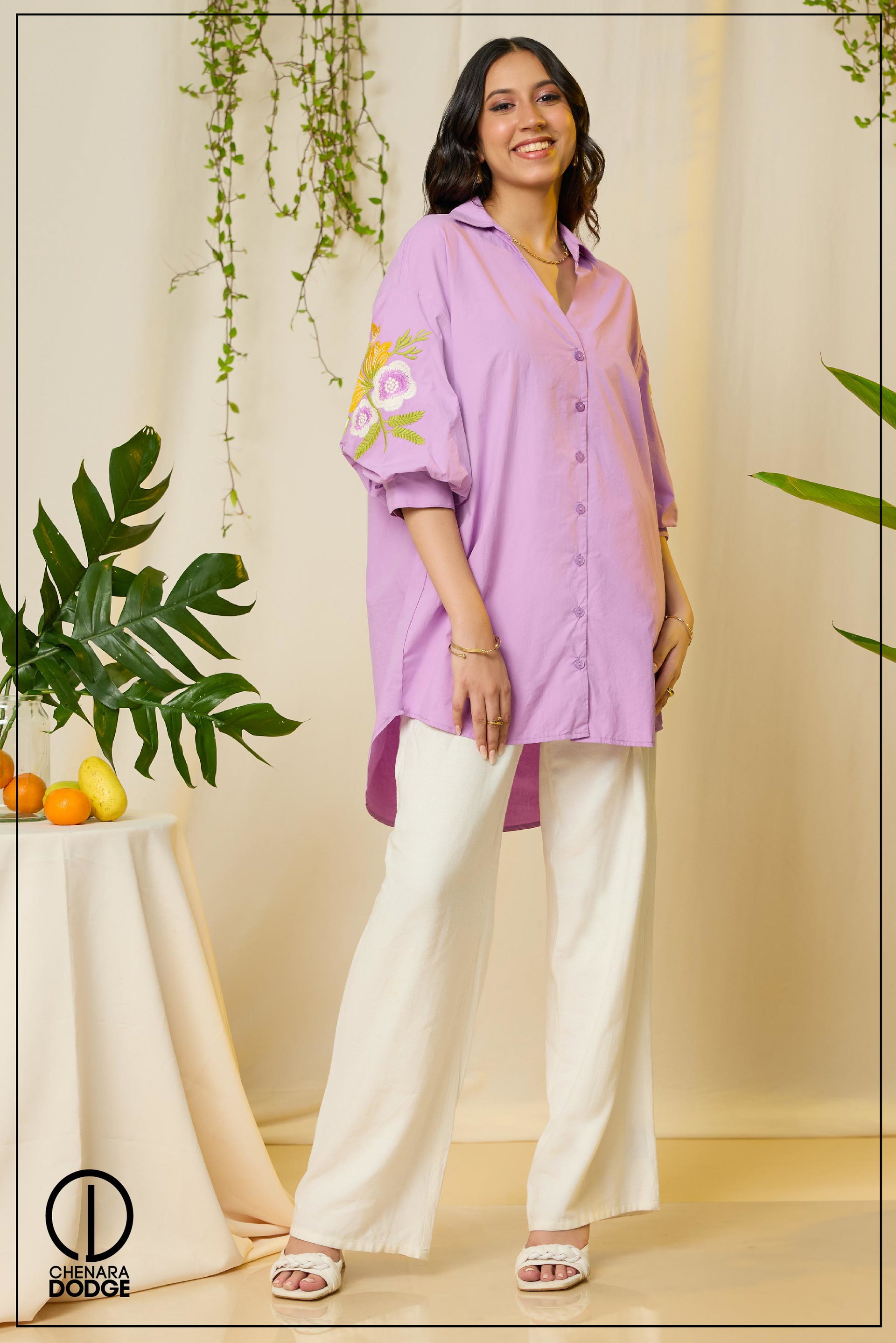 AVERY EMBROIDERED SHIRT