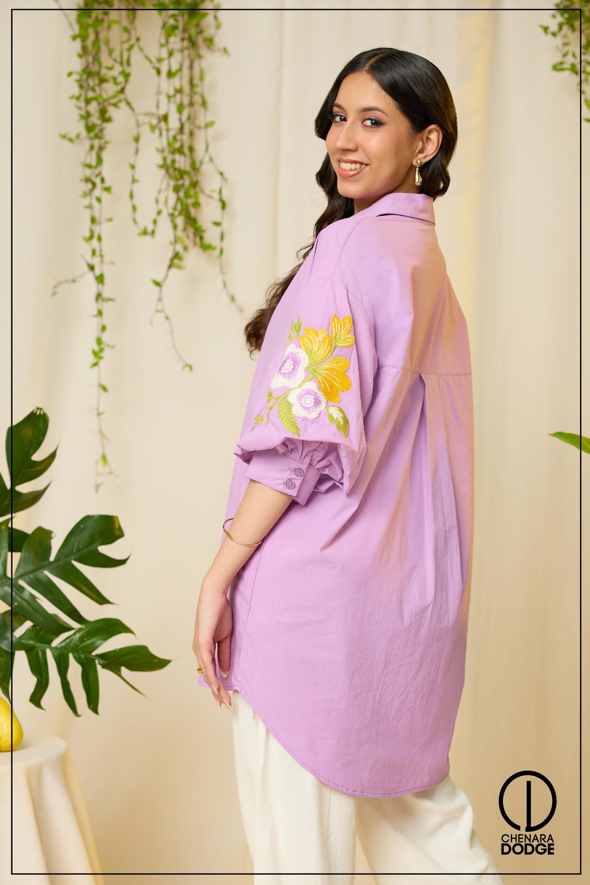 AVERY EMBROIDERED SHIRT