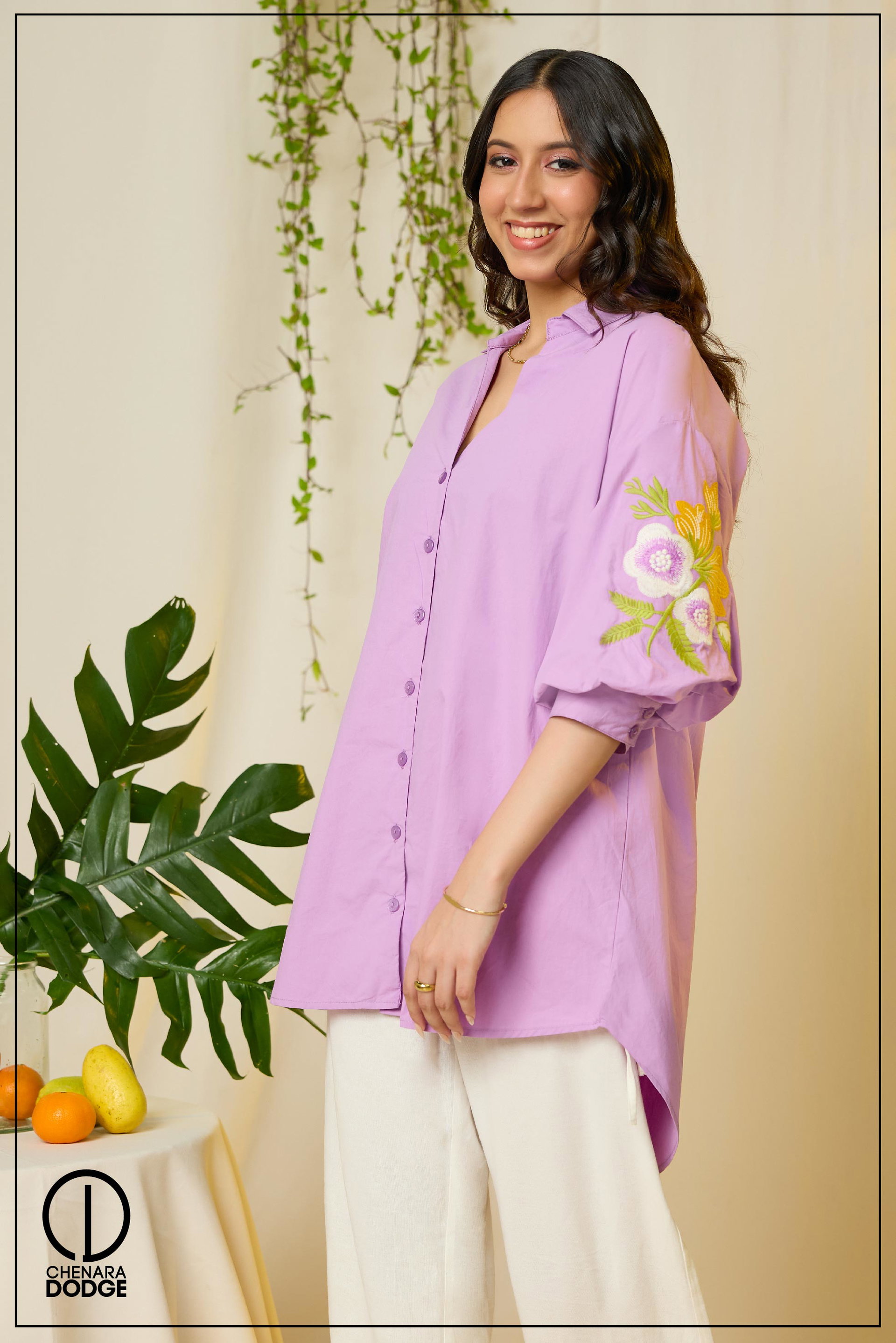 AVERY EMBROIDERED SHIRT