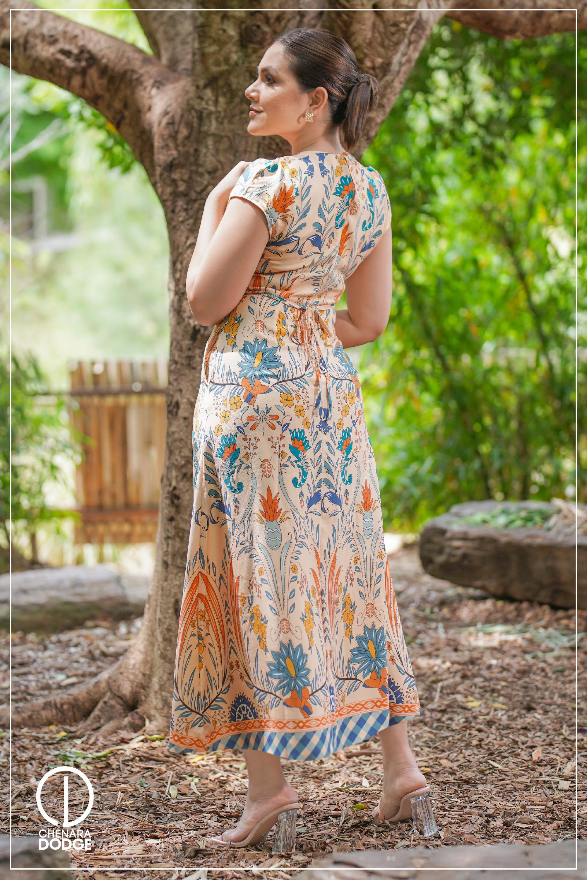 AYLA FRONT SLIT MAXI DRESS