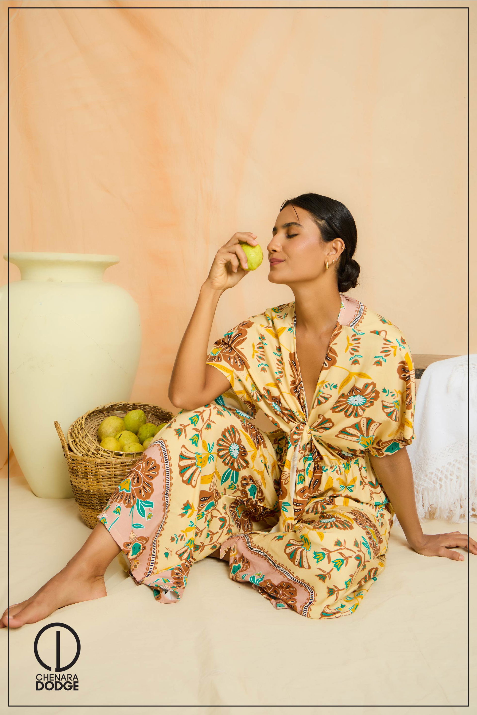 CAMILA  FRONT TIE UP JUMPSUIT