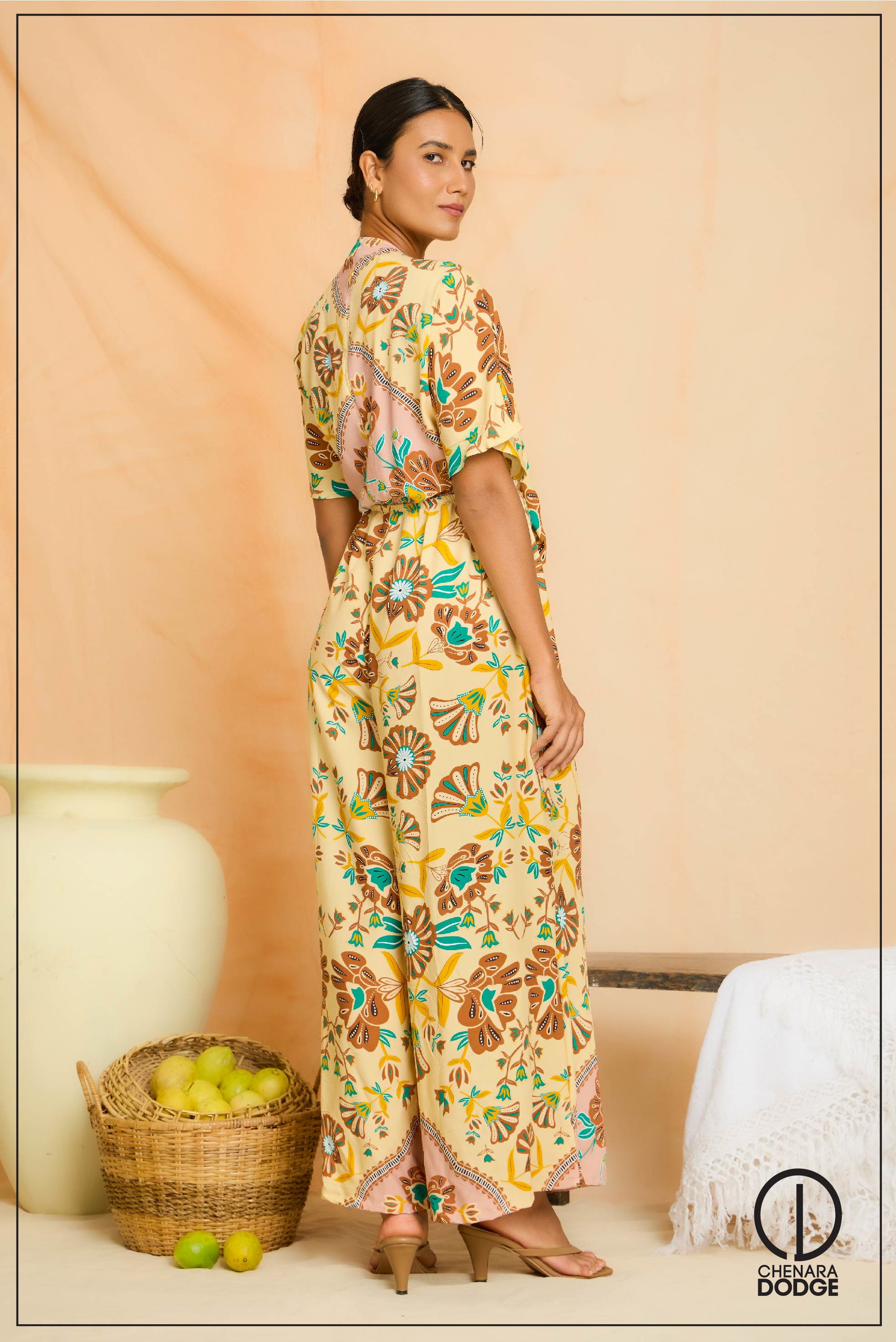 CAMILA  FRONT TIE UP JUMPSUIT