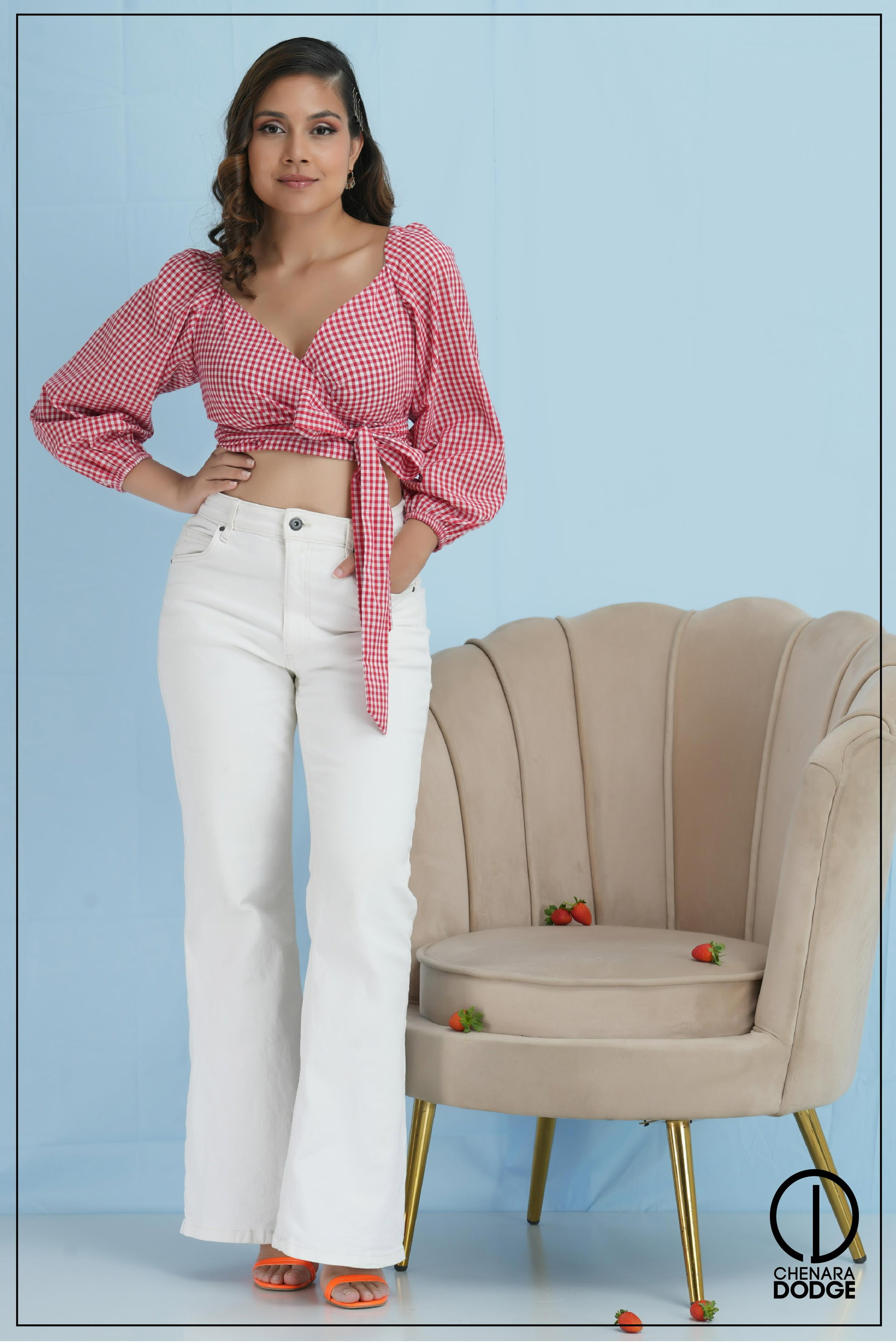CHLOE WRAP TOP