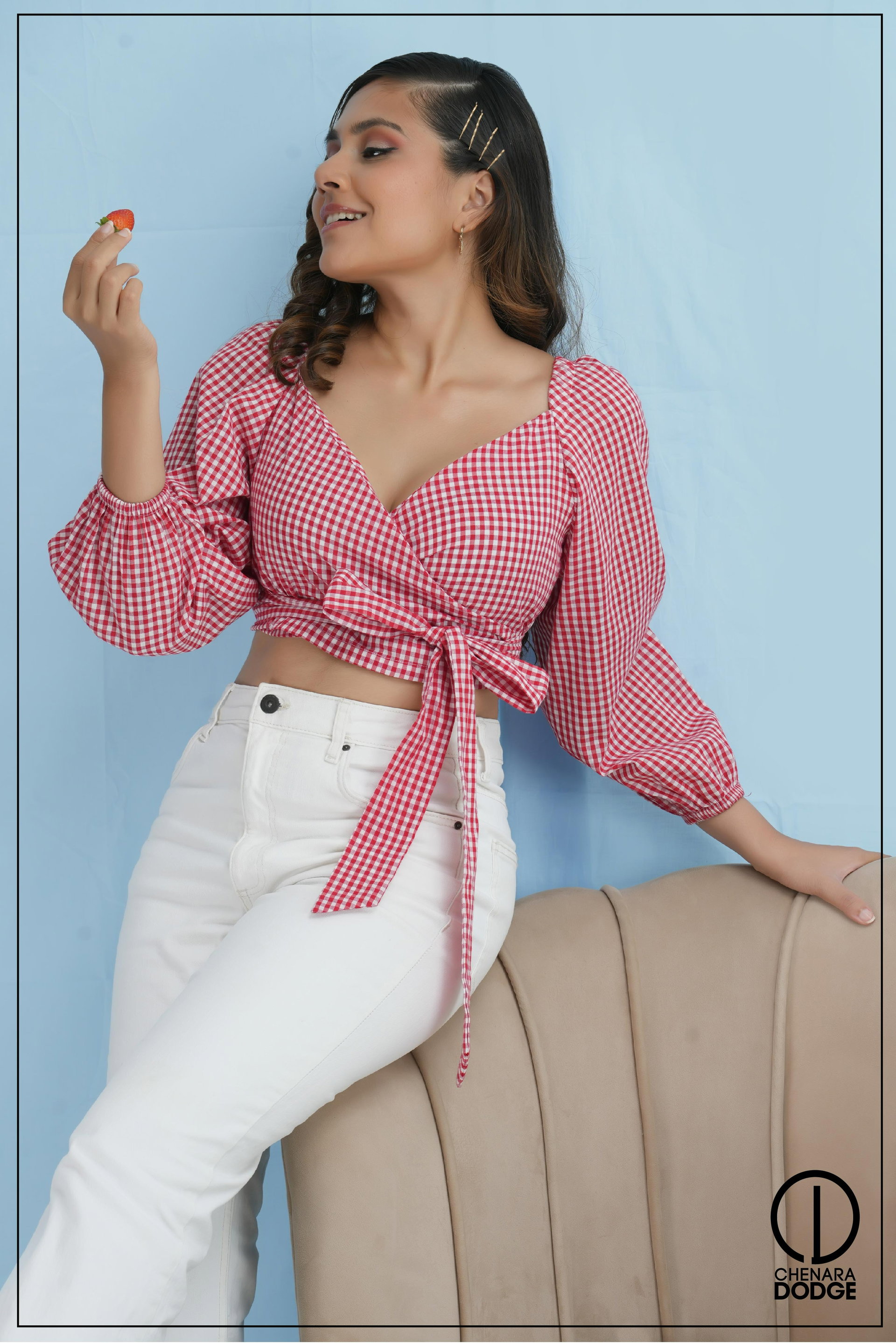 CHLOE WRAP TOP