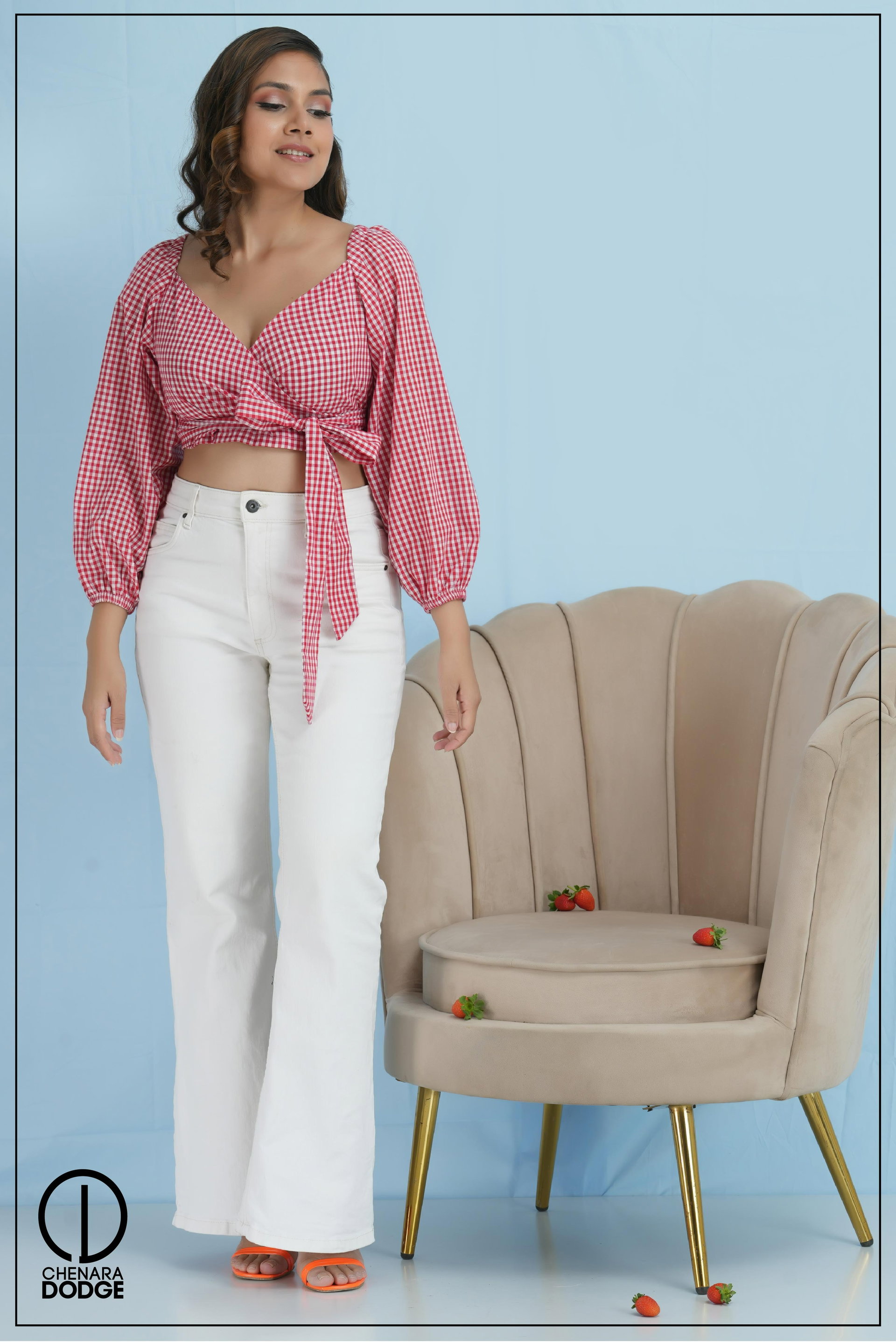 CHLOE WRAP TOP