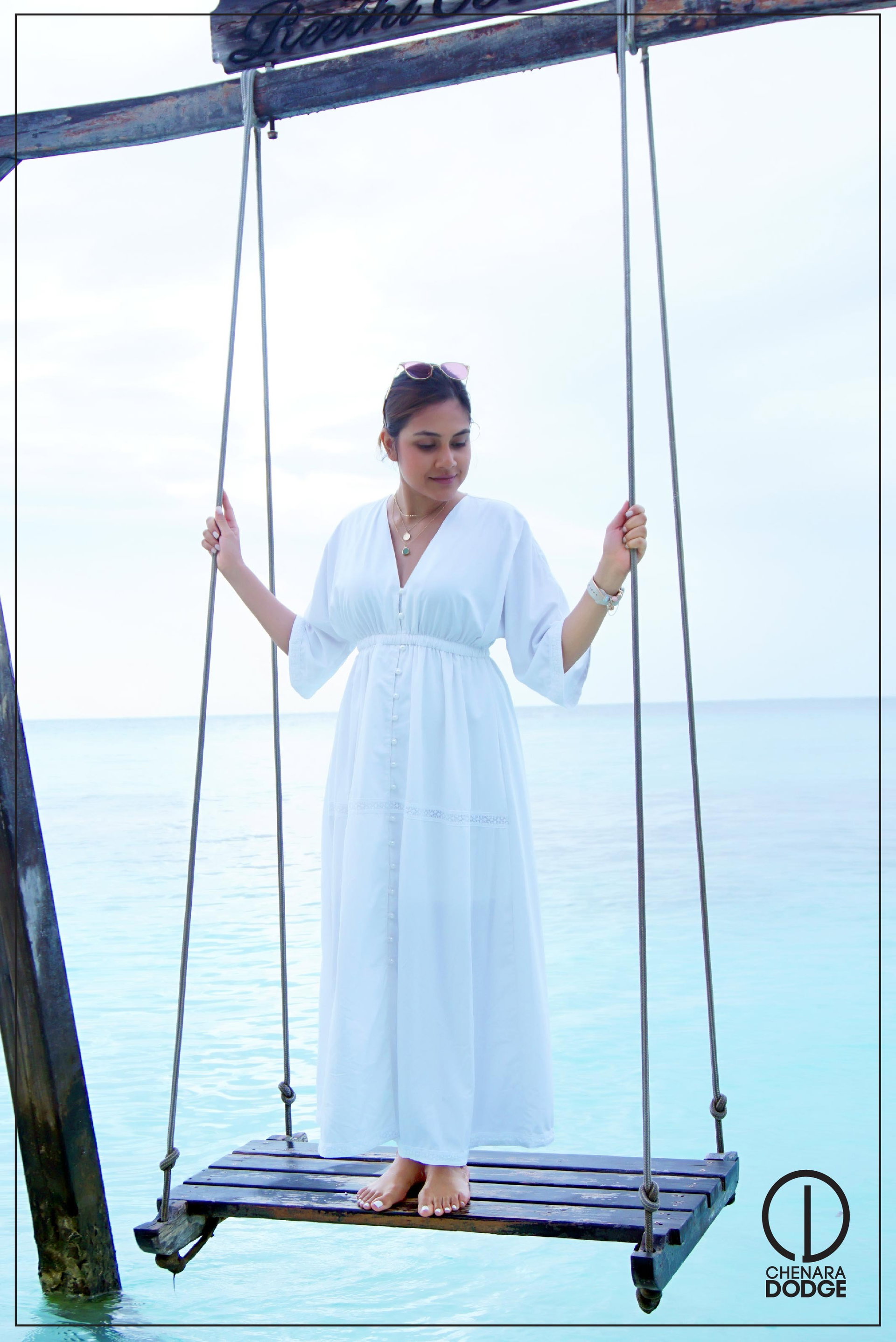DIANE BUTTONED MAXI DRESS