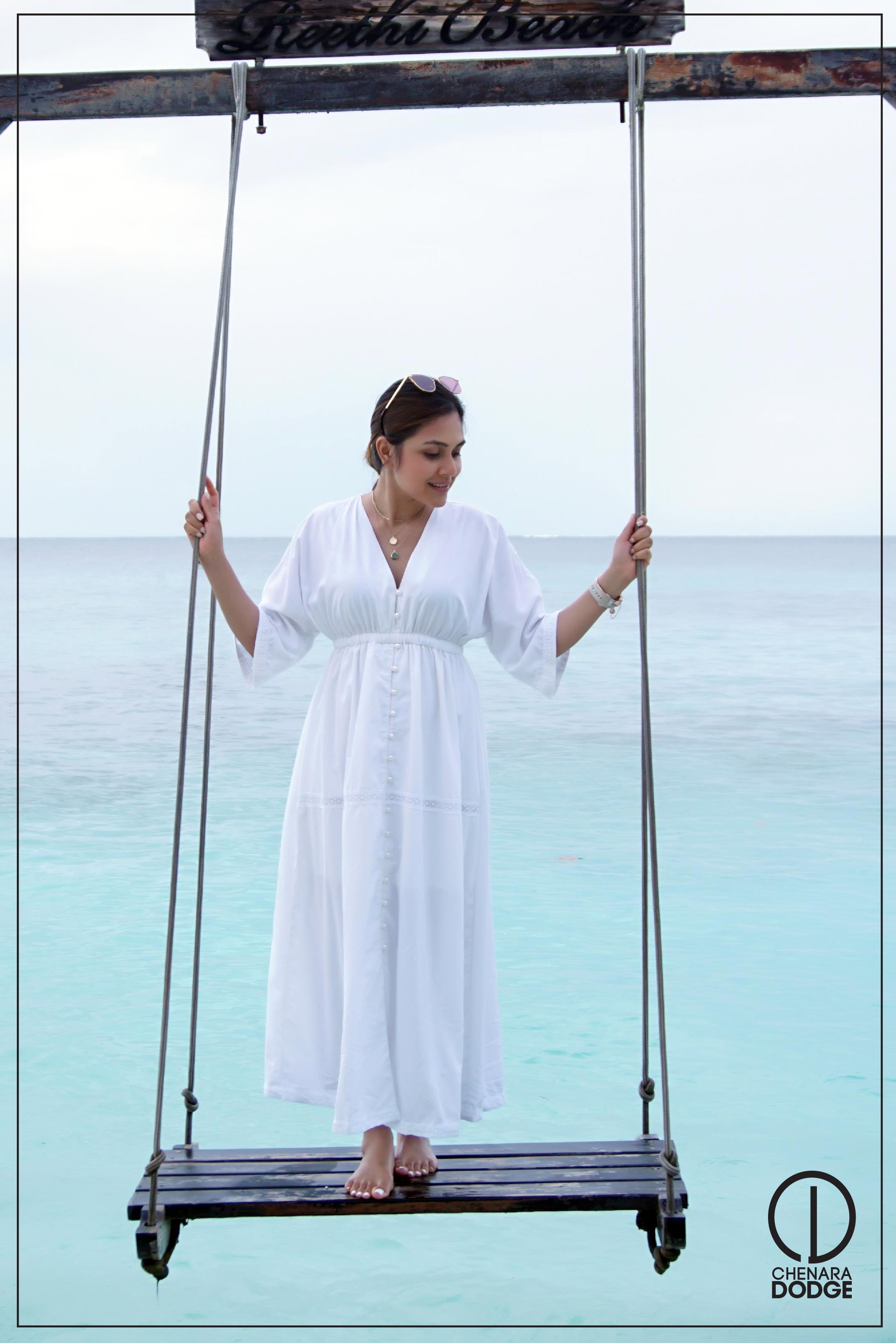 DIANE BUTTONED MAXI DRESS