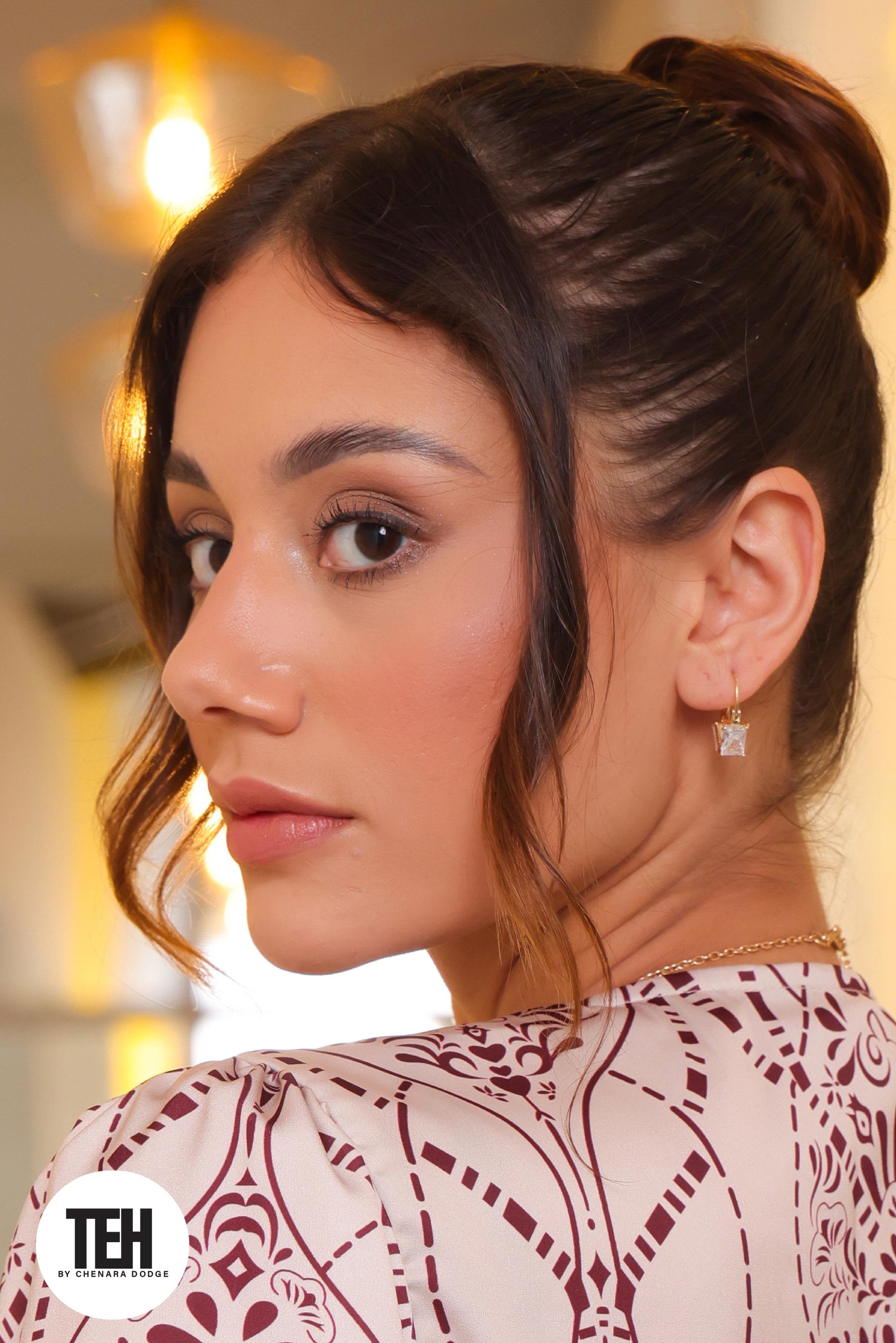 Faux Crystal Earrings
