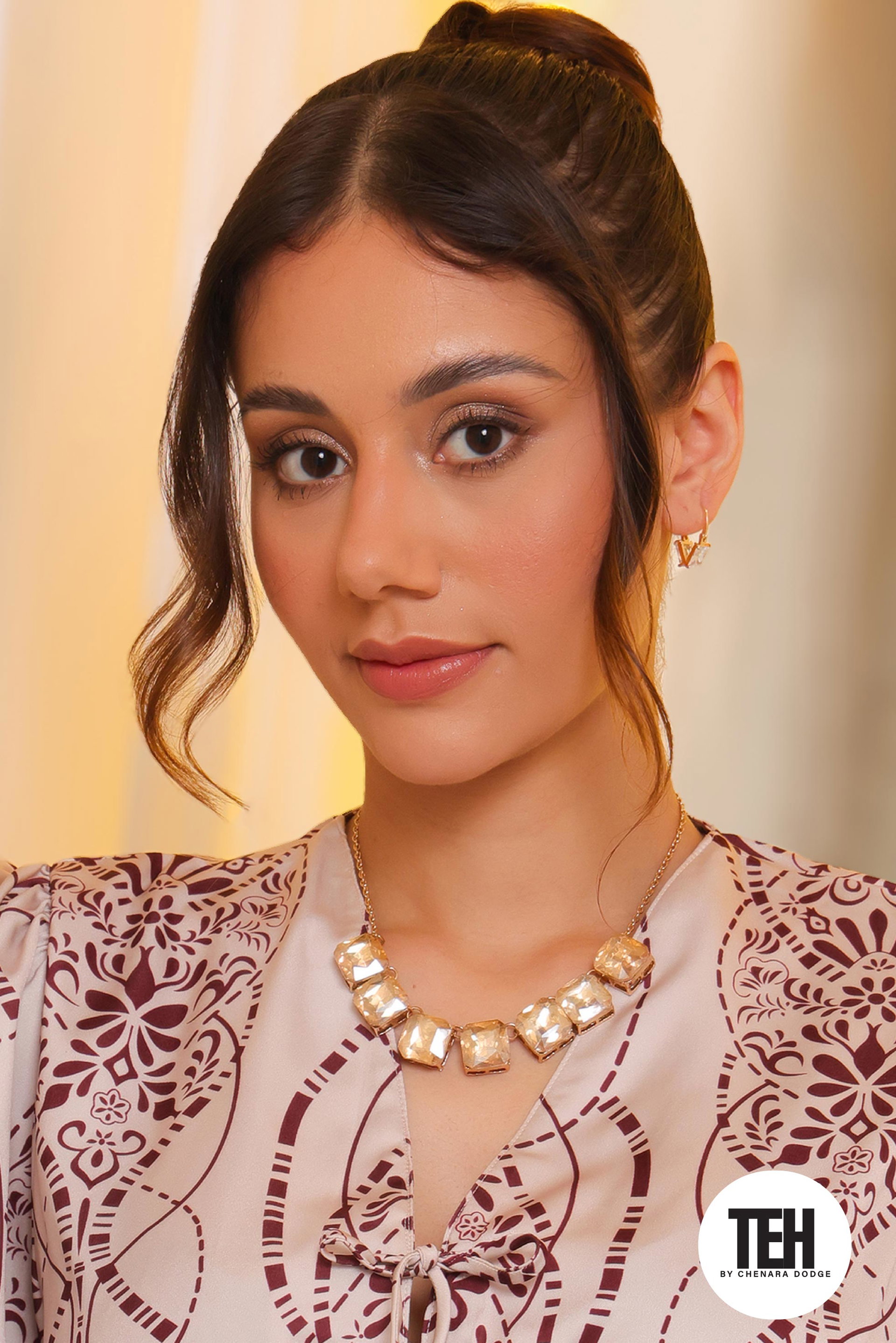 Faux Crystal Earrings