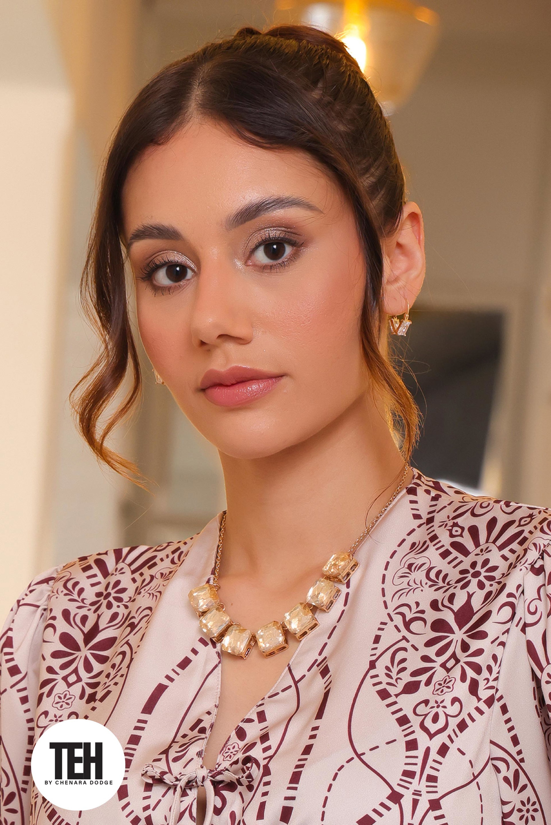Faux Crystal Earrings