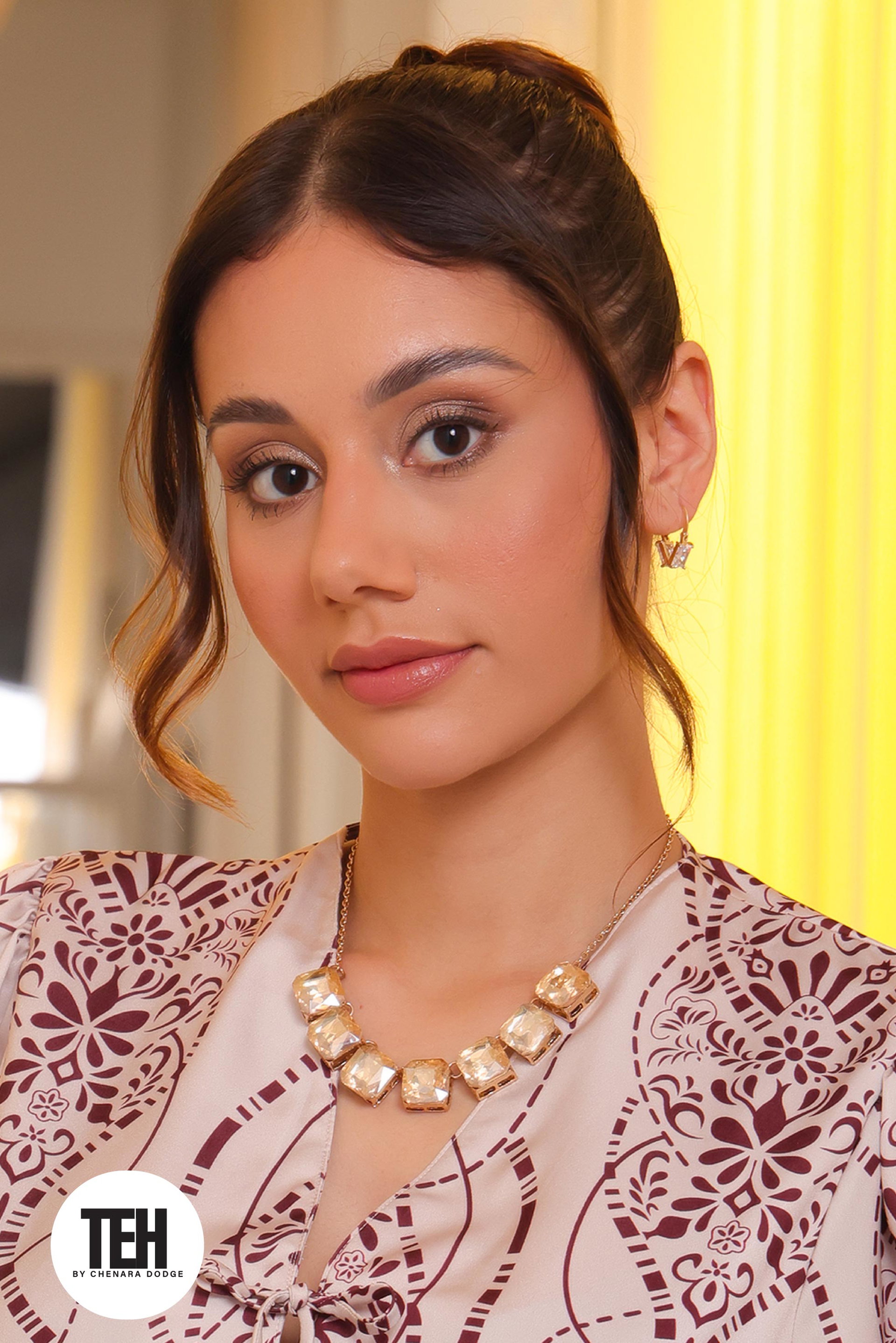 Faux Crystal Earrings