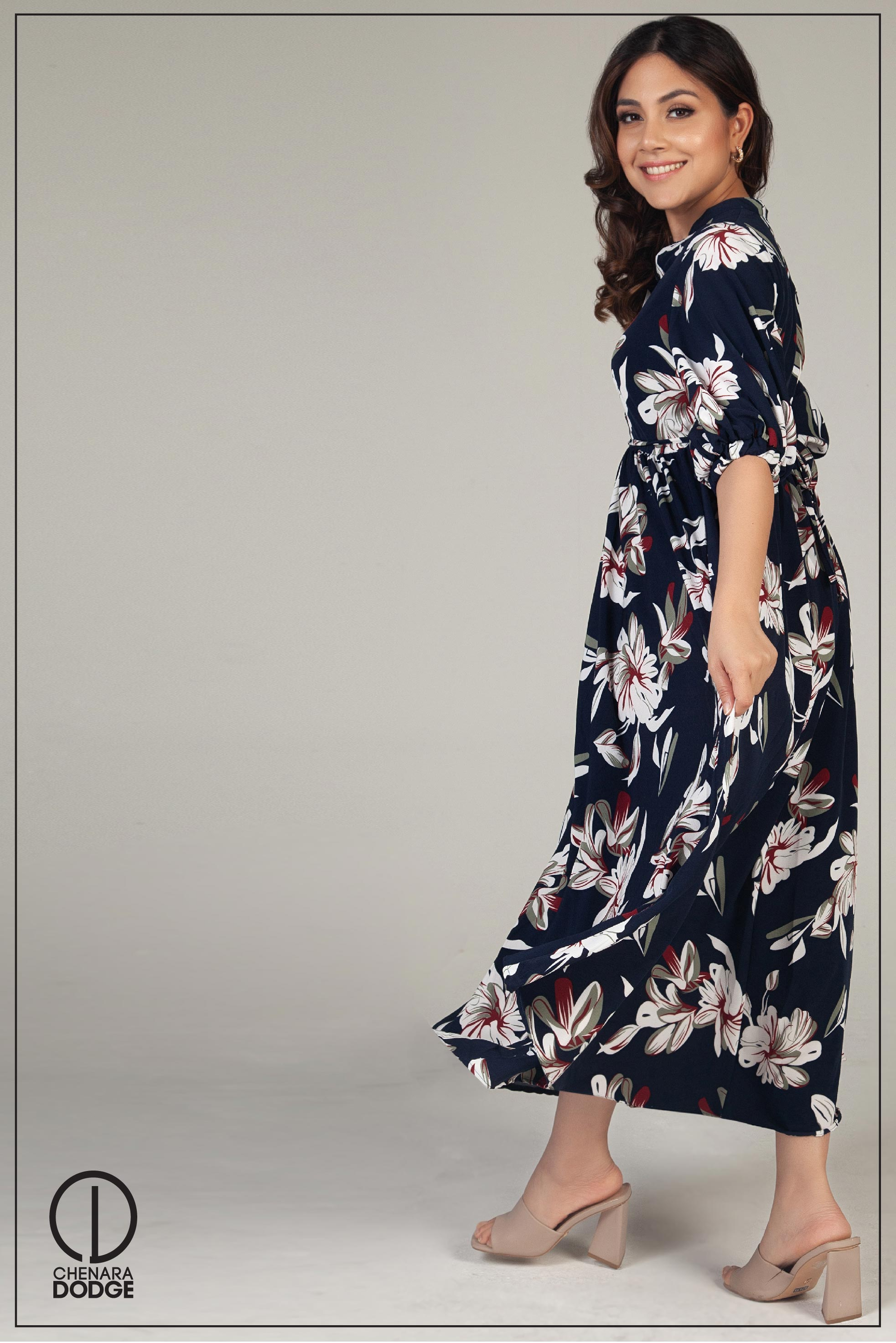 GIGI HIGH NECK MAXI DRESS