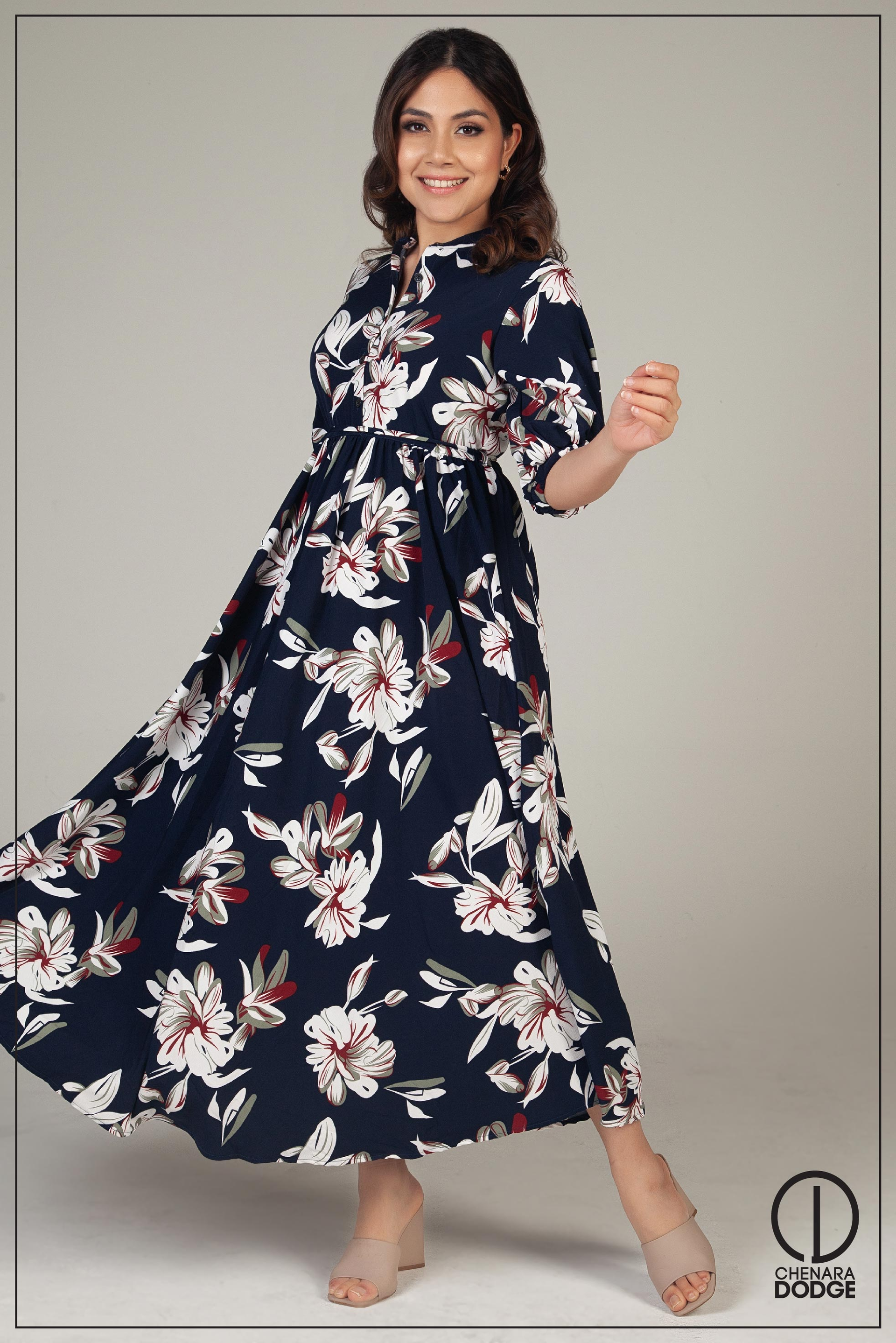 GIGI HIGH NECK MAXI DRESS