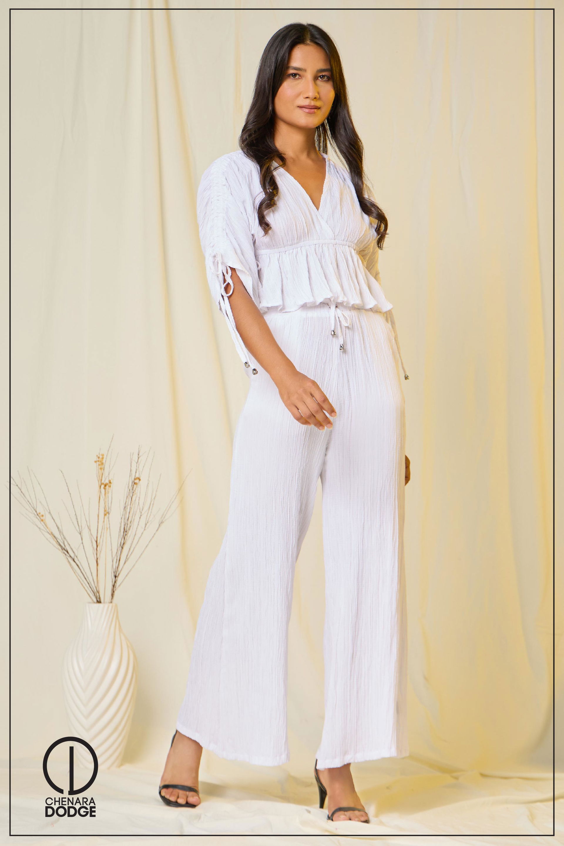 HAZEL RUCHED TWO PIECE SET