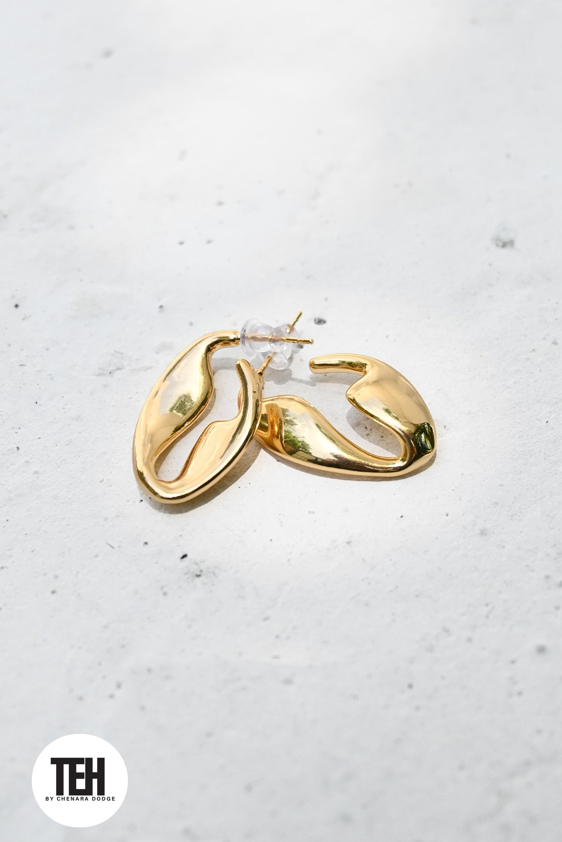 Irregular Hoop Earrings