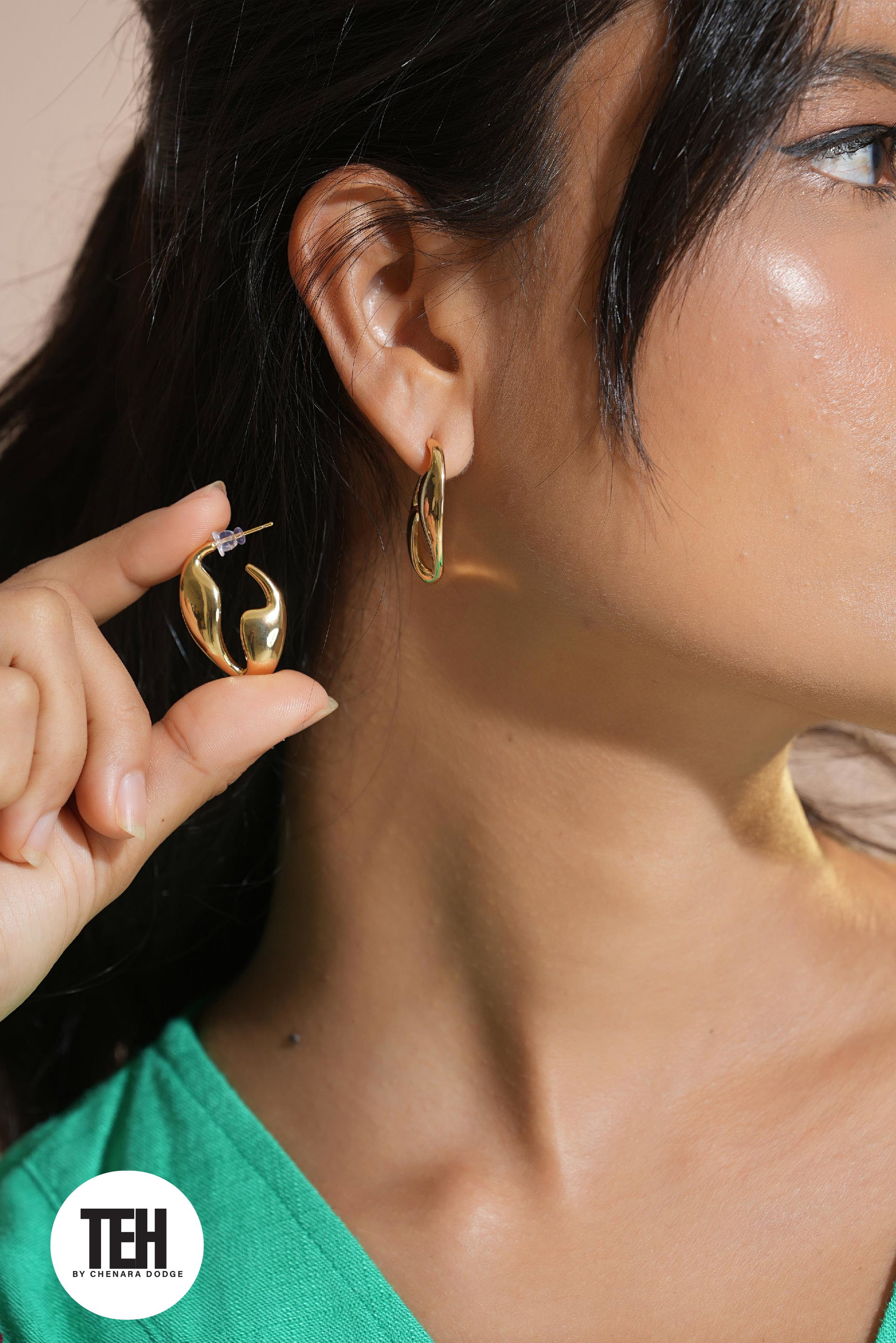 Irregular Hoop Earrings