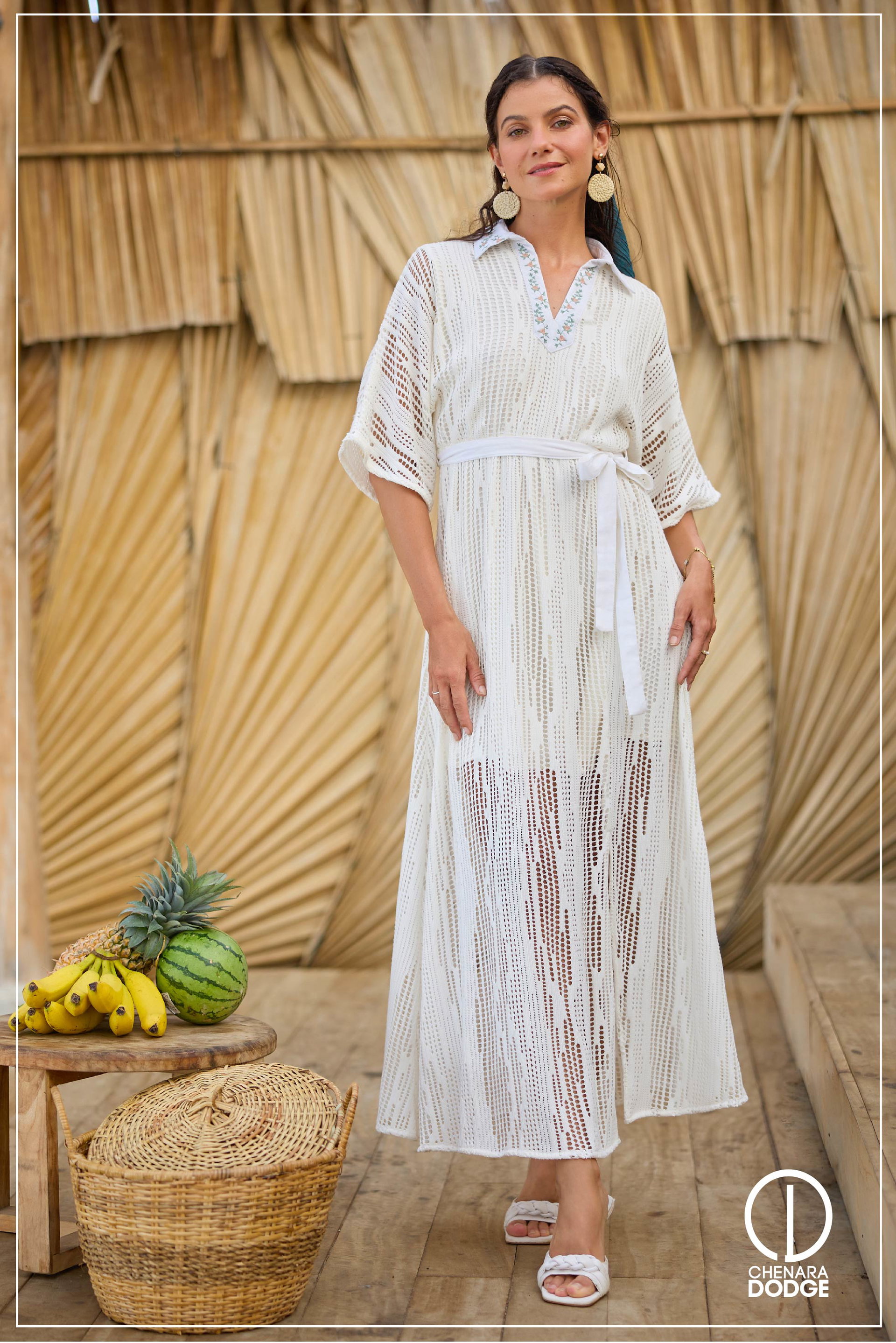 JANE FRONT SLIT MAXI DRESS