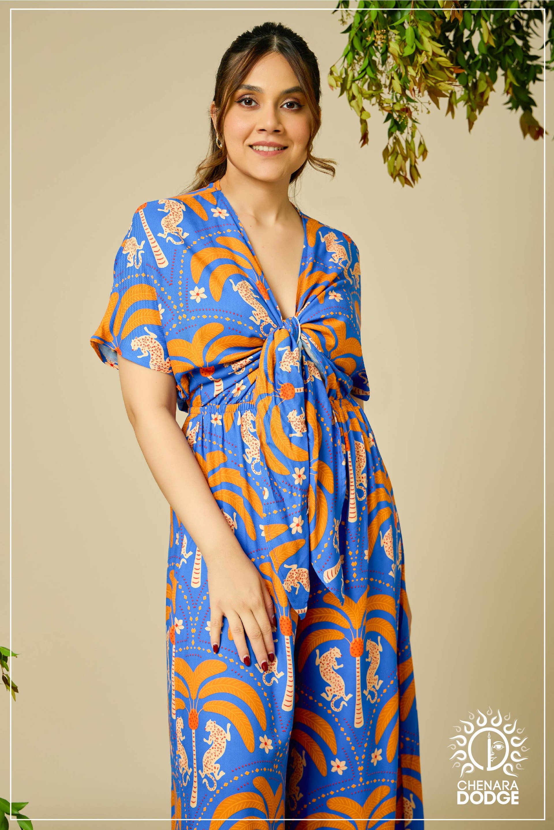 JANE TIE UP JUMPSUIT