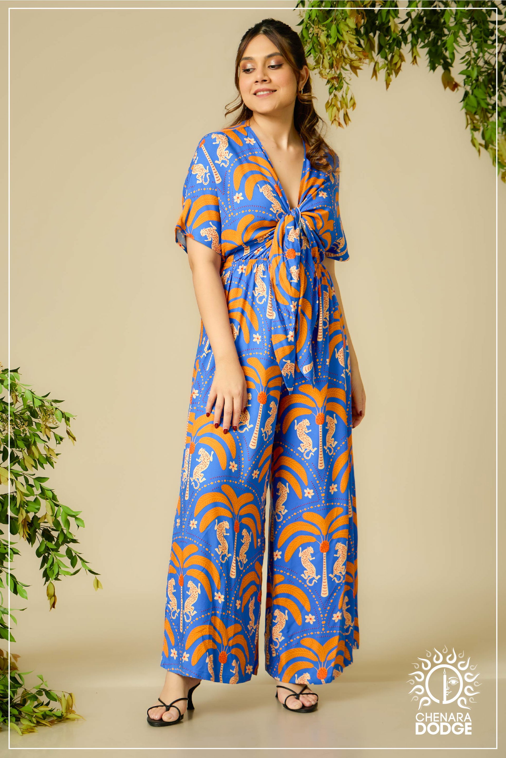 JANE TIE UP JUMPSUIT