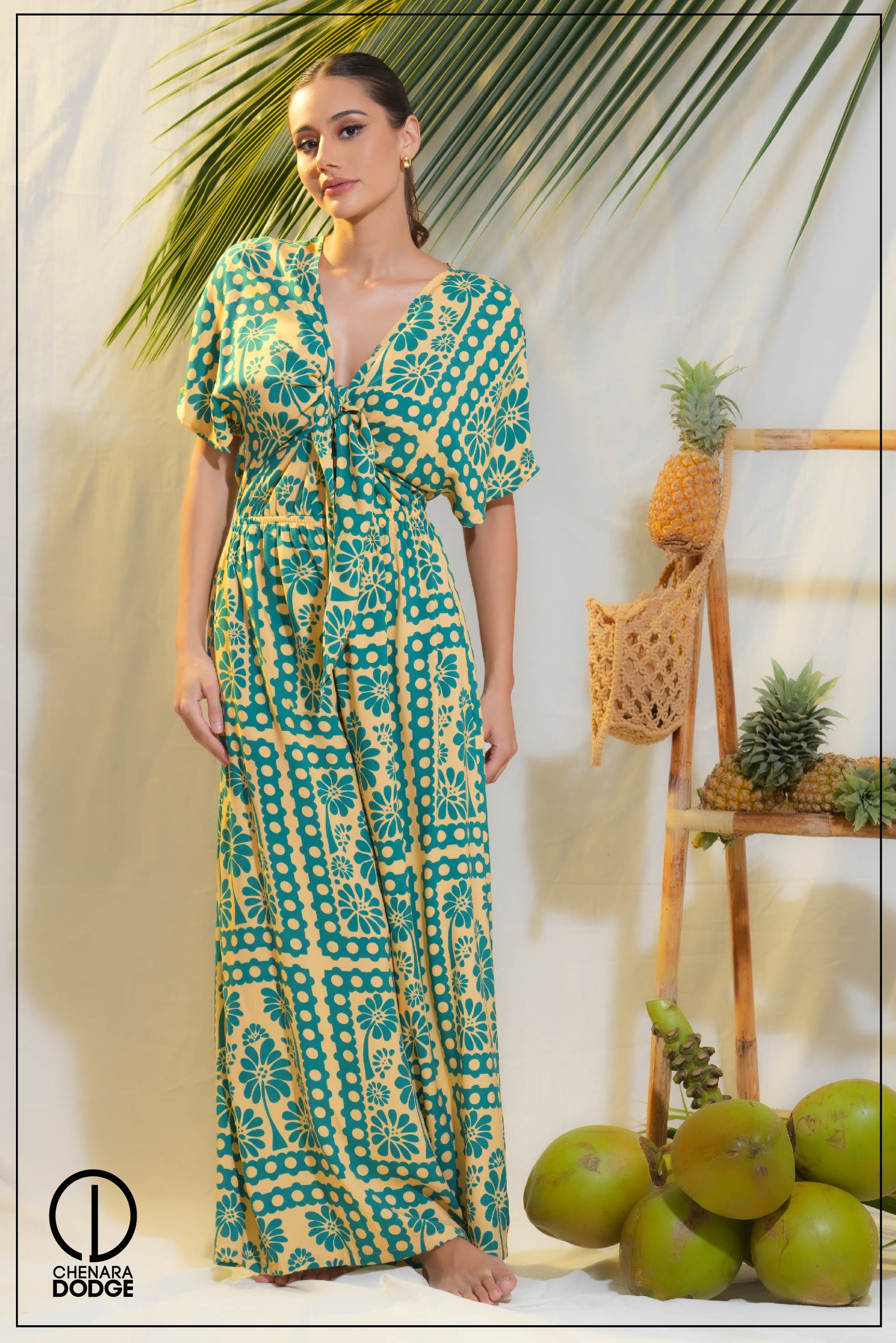 JANE TIE UP JUMPSUIT