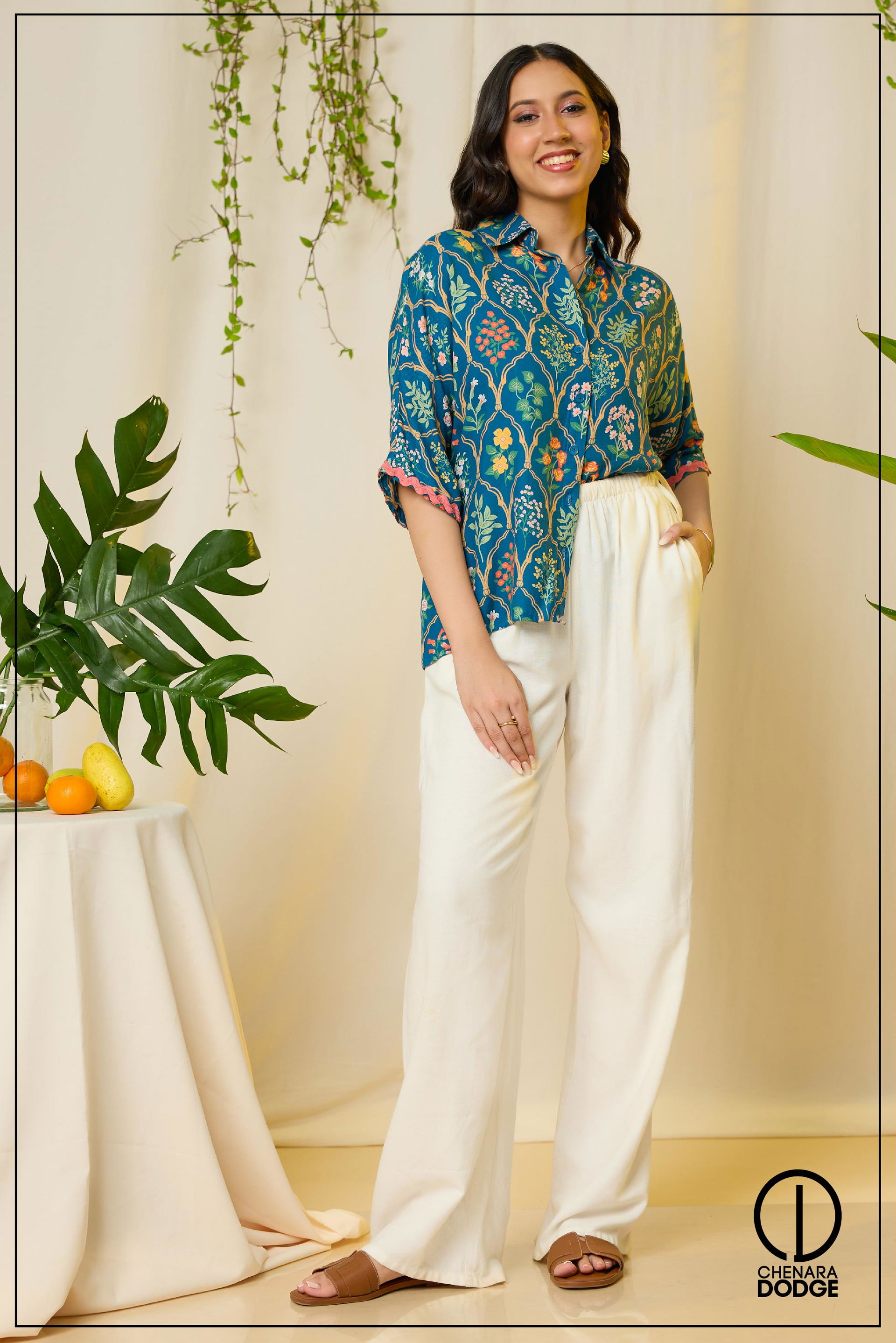  Navy Blue  - Printed 