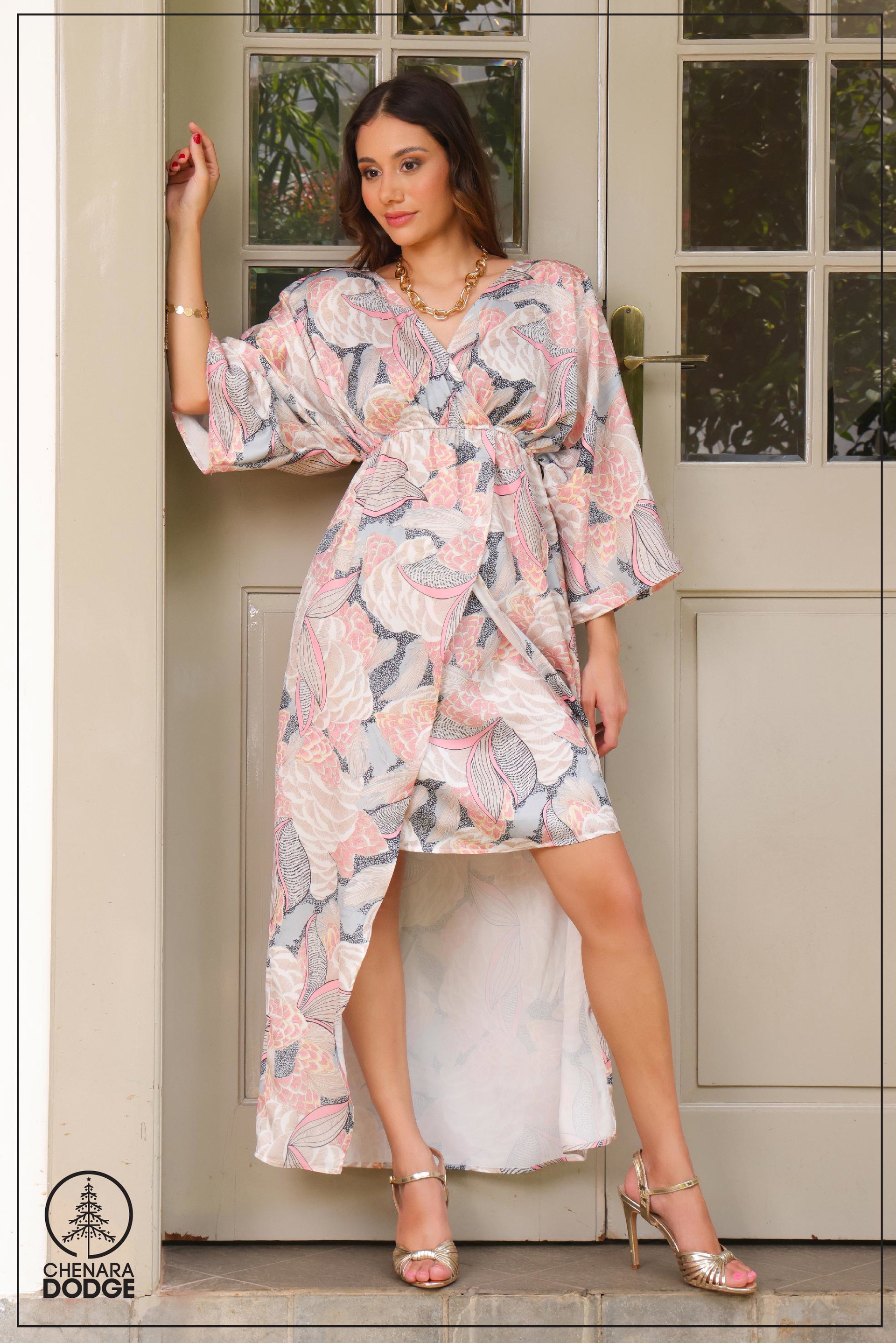 JULIE WRAP MAXI DRESS