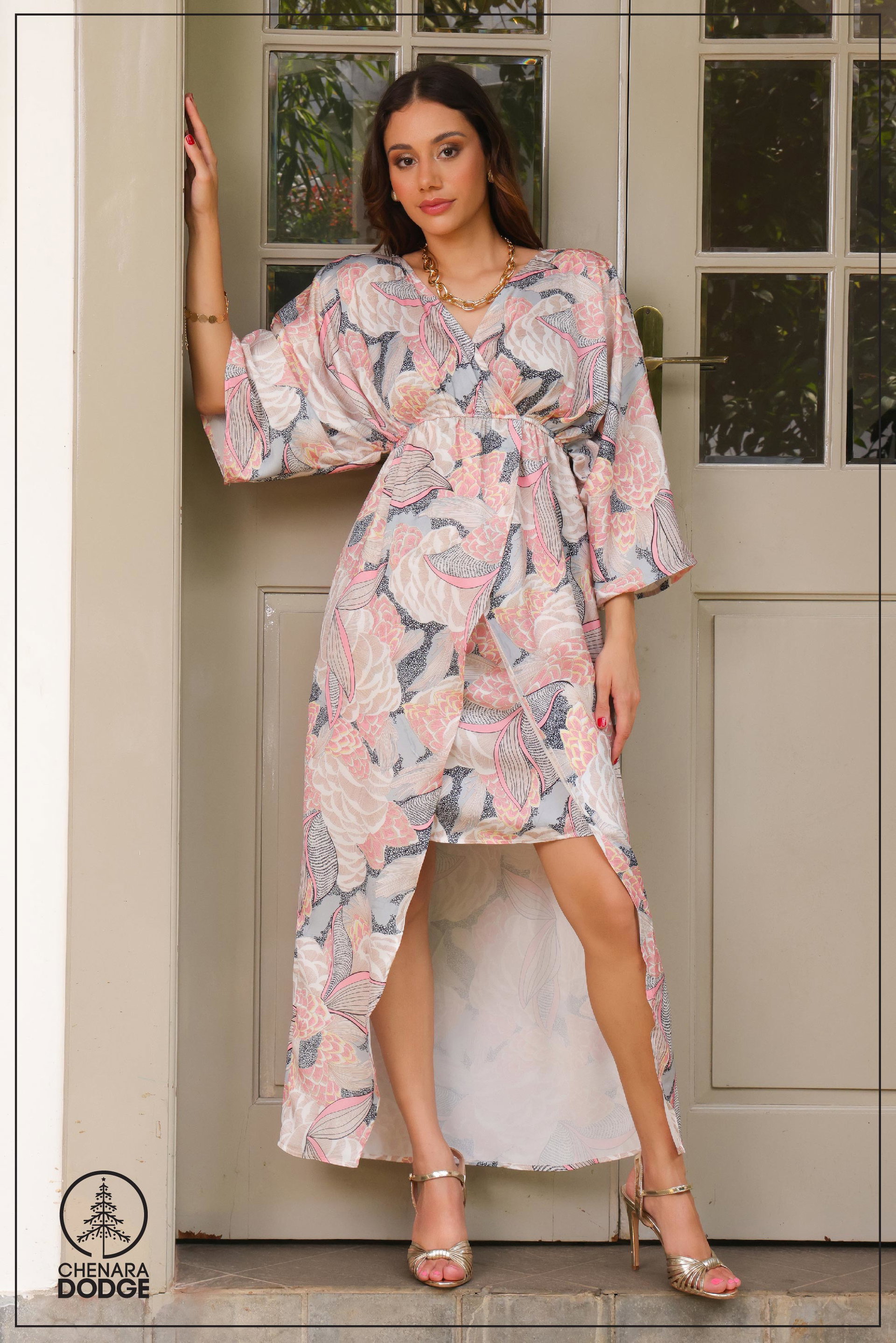JULIE WRAP MAXI DRESS